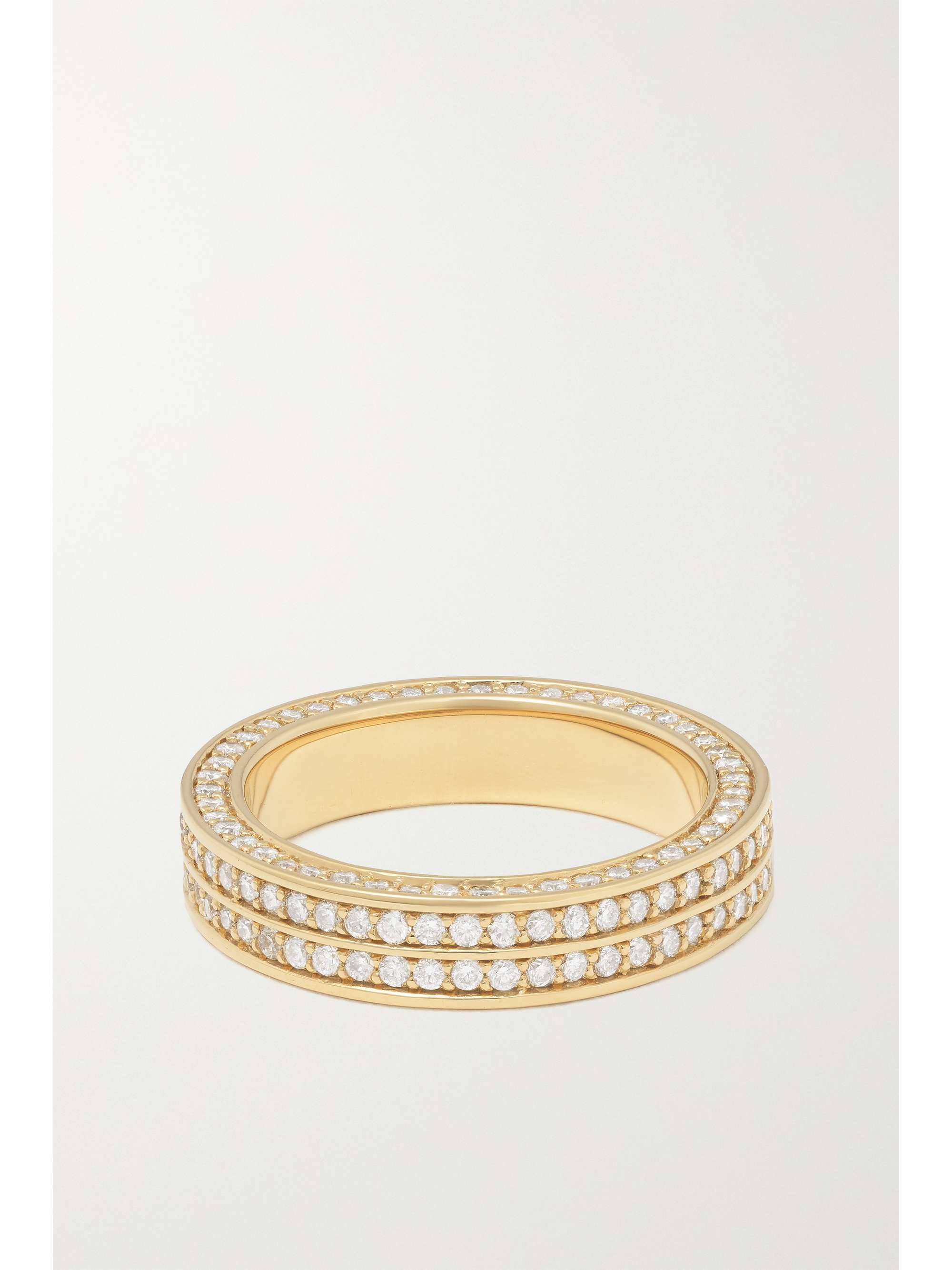 KOLOURS JEWELRY 18-karat gold diamond eternity ring