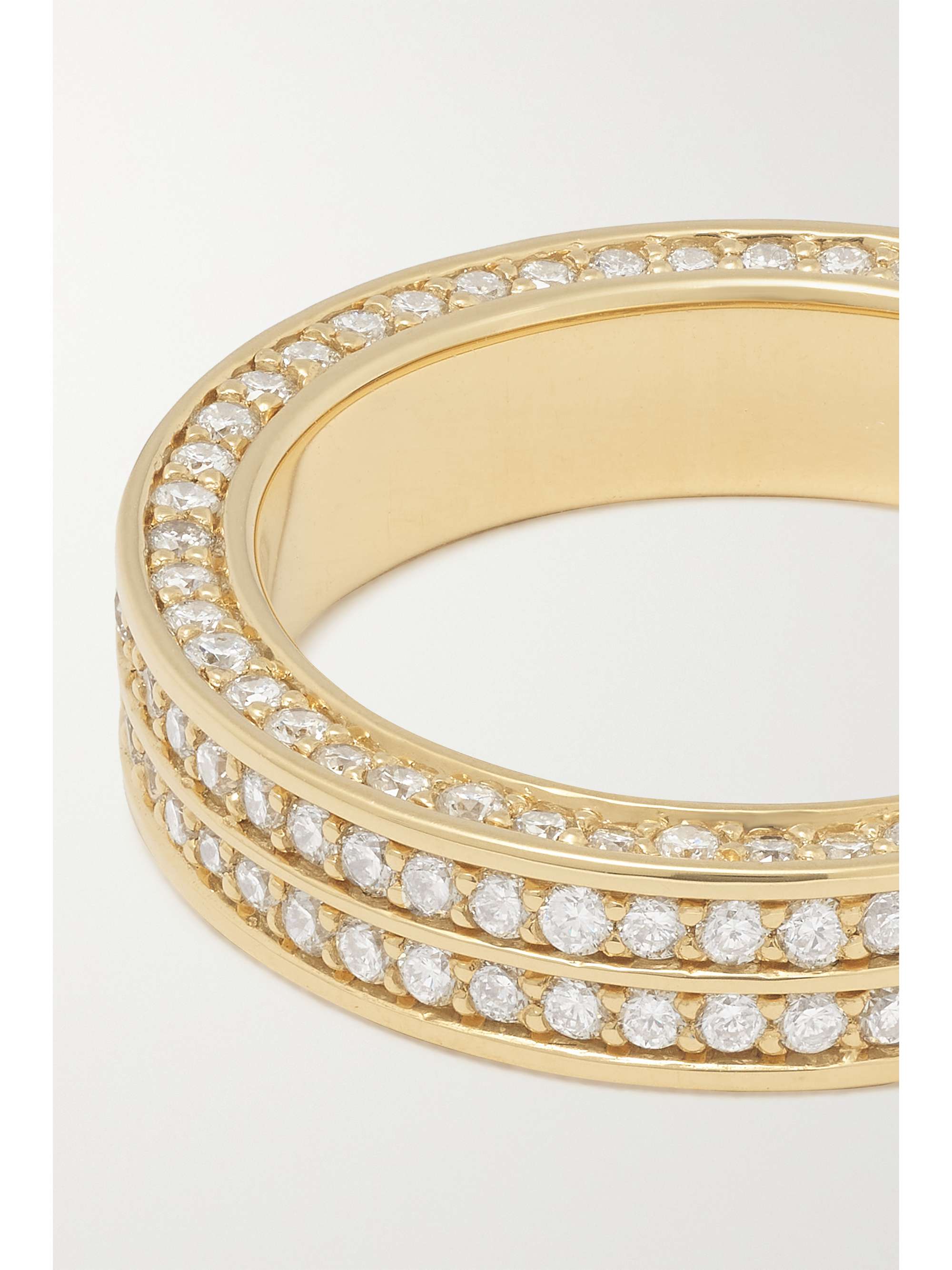 KOLOURS JEWELRY 18-karat gold diamond eternity ring