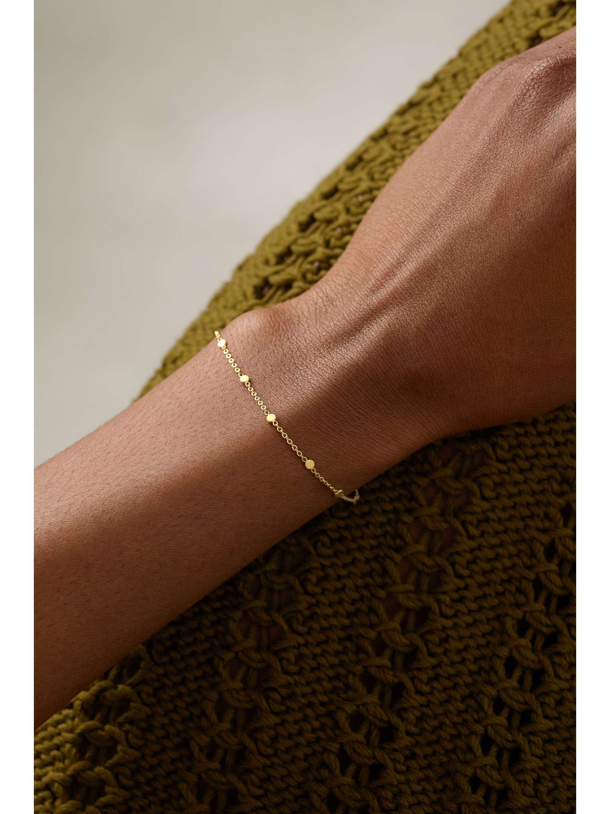 SIA TAYLOR Dust Armband aus 18 Karat Gold