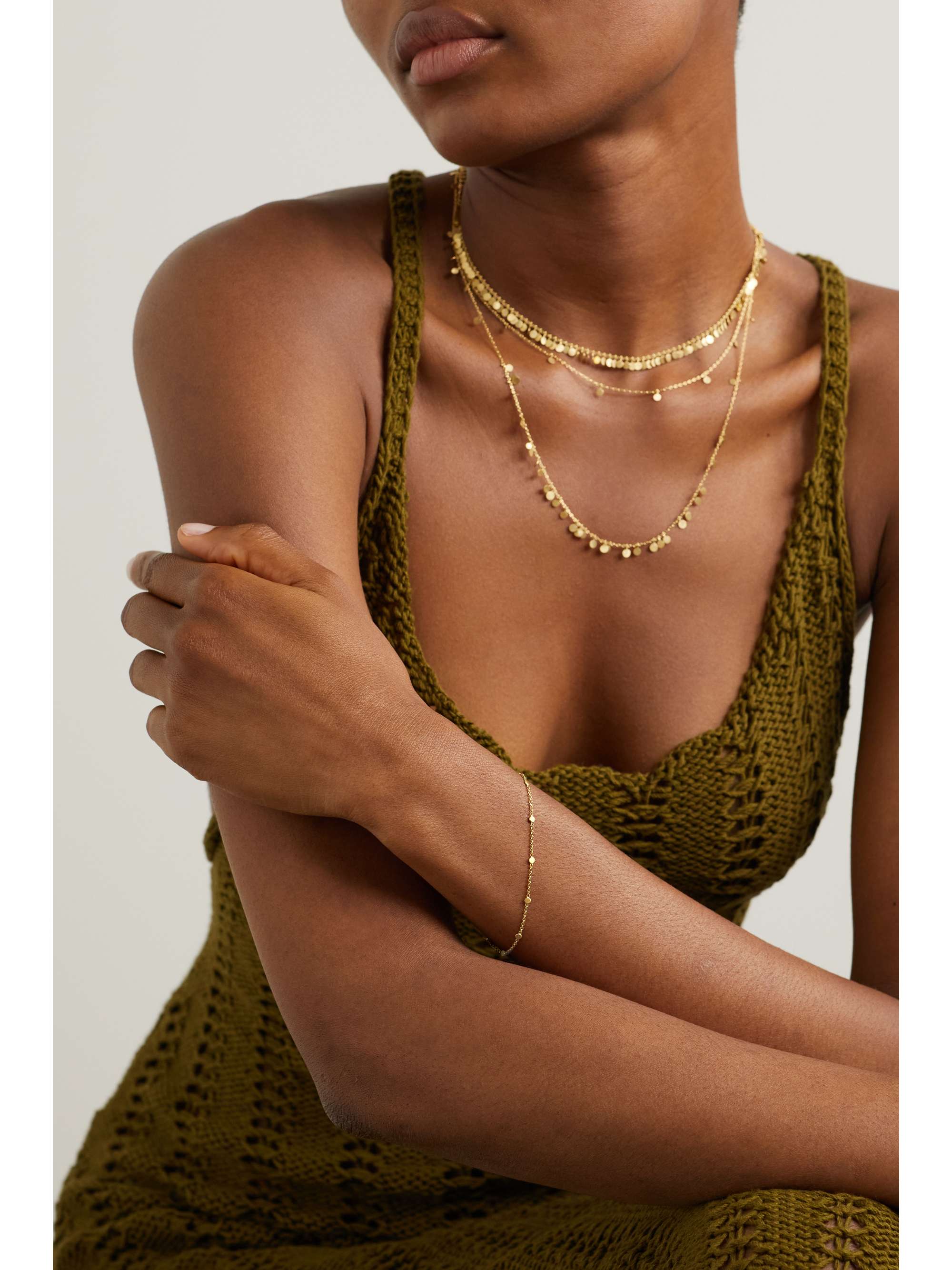 SIA TAYLOR Dust Armband aus 18 Karat Gold