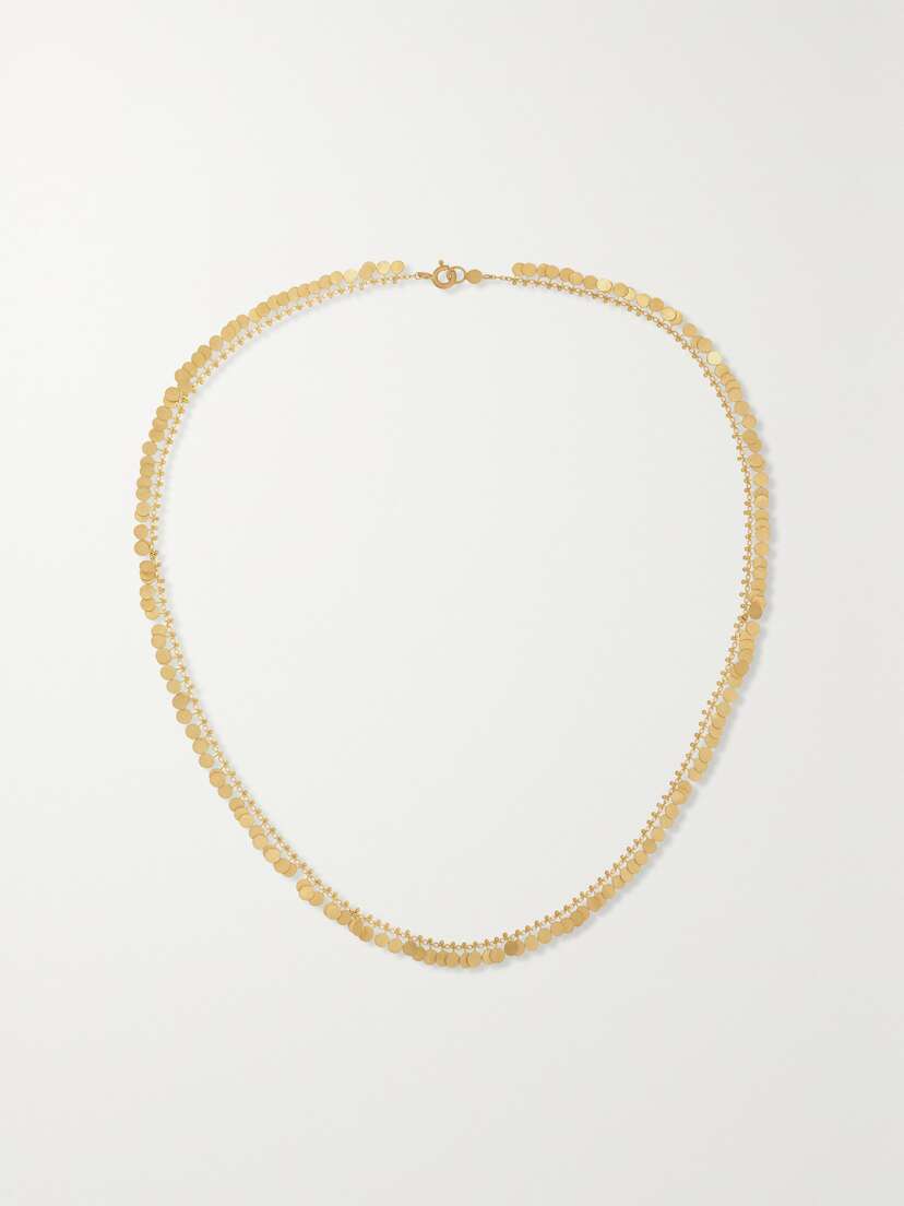 Sia Taylor Fully Dotted 18-karat  Necklace - One size