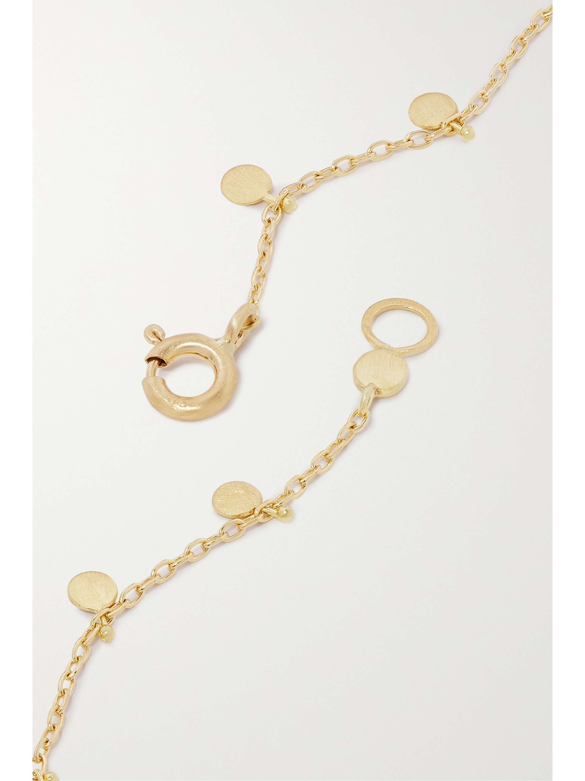 SIA TAYLOR Even Dots 18-karat gold bracelet