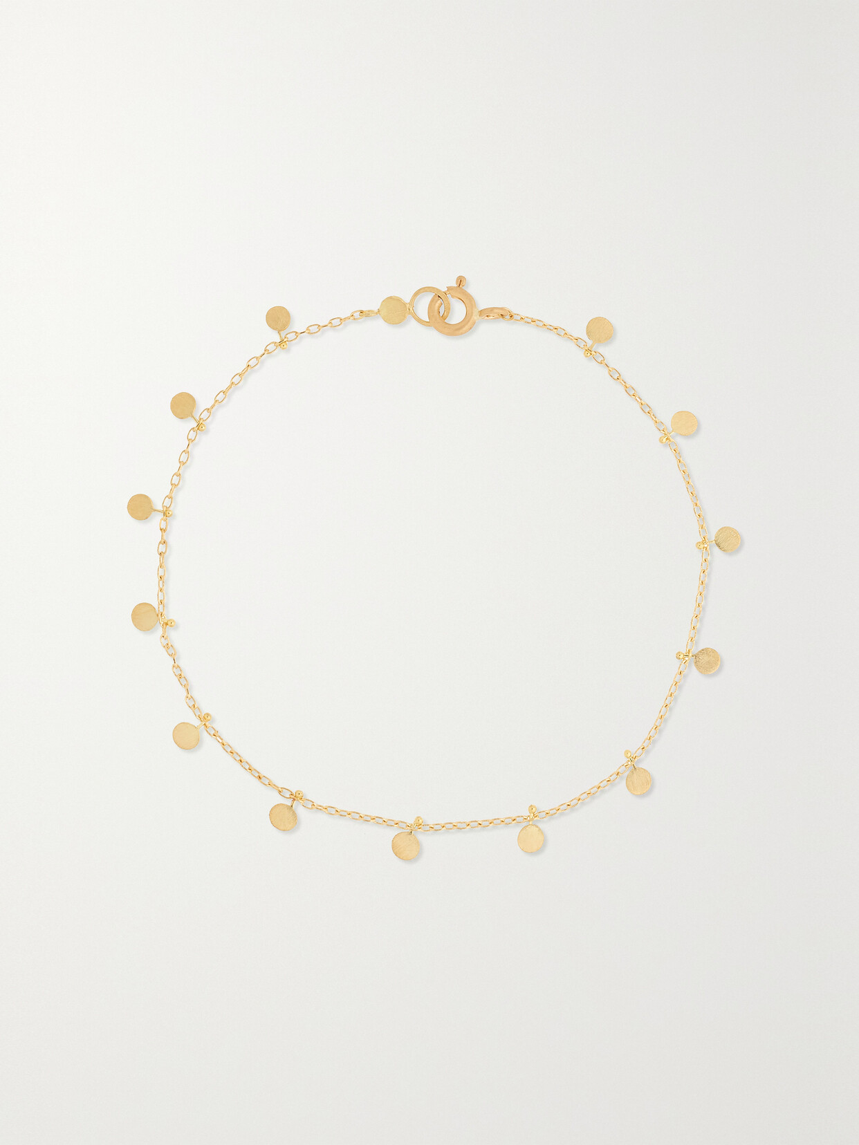 Sia Taylor Even Dots 18-karat Gold Bracelet