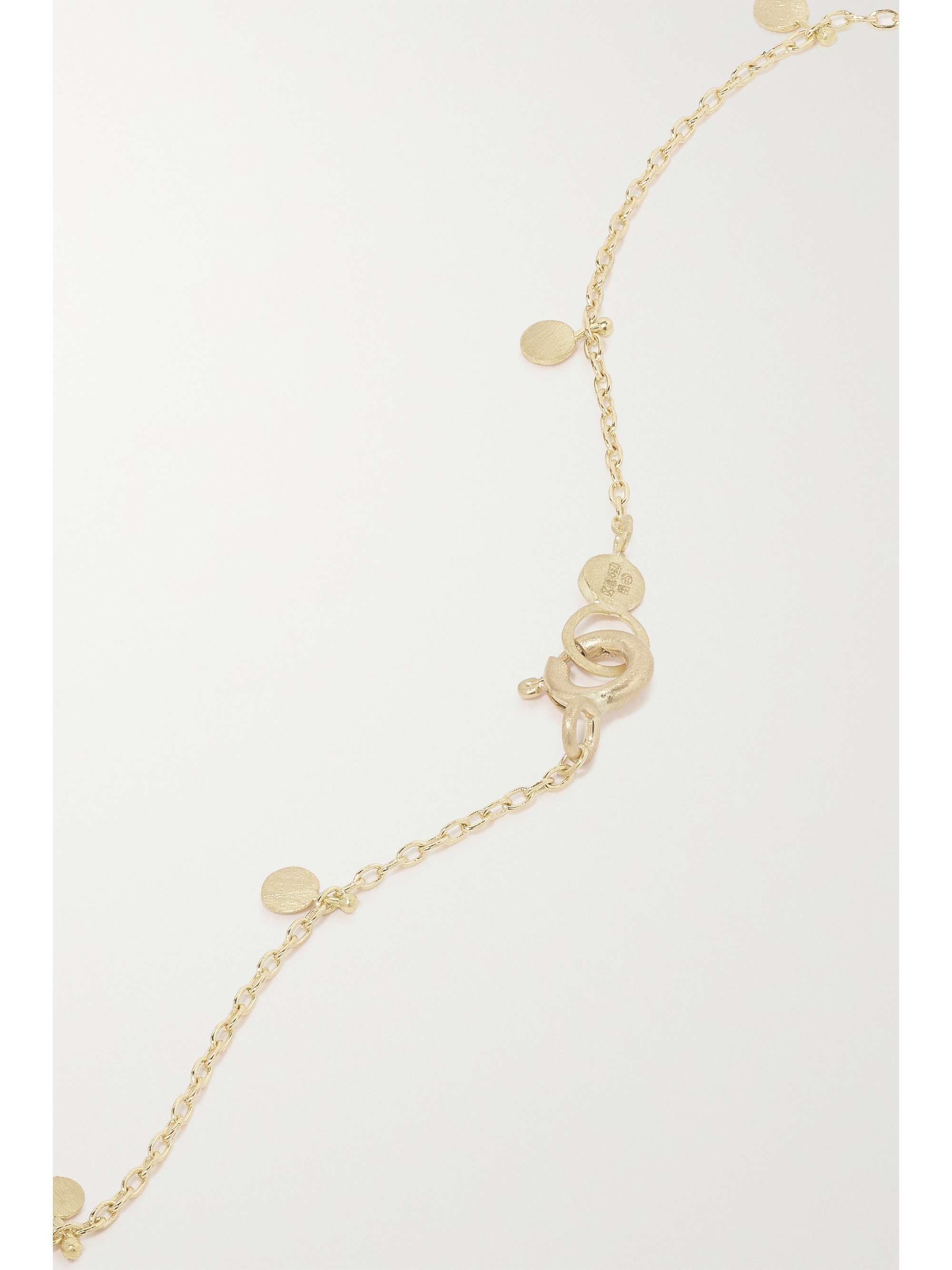 SIA TAYLOR Even Dots 18-karat gold necklace