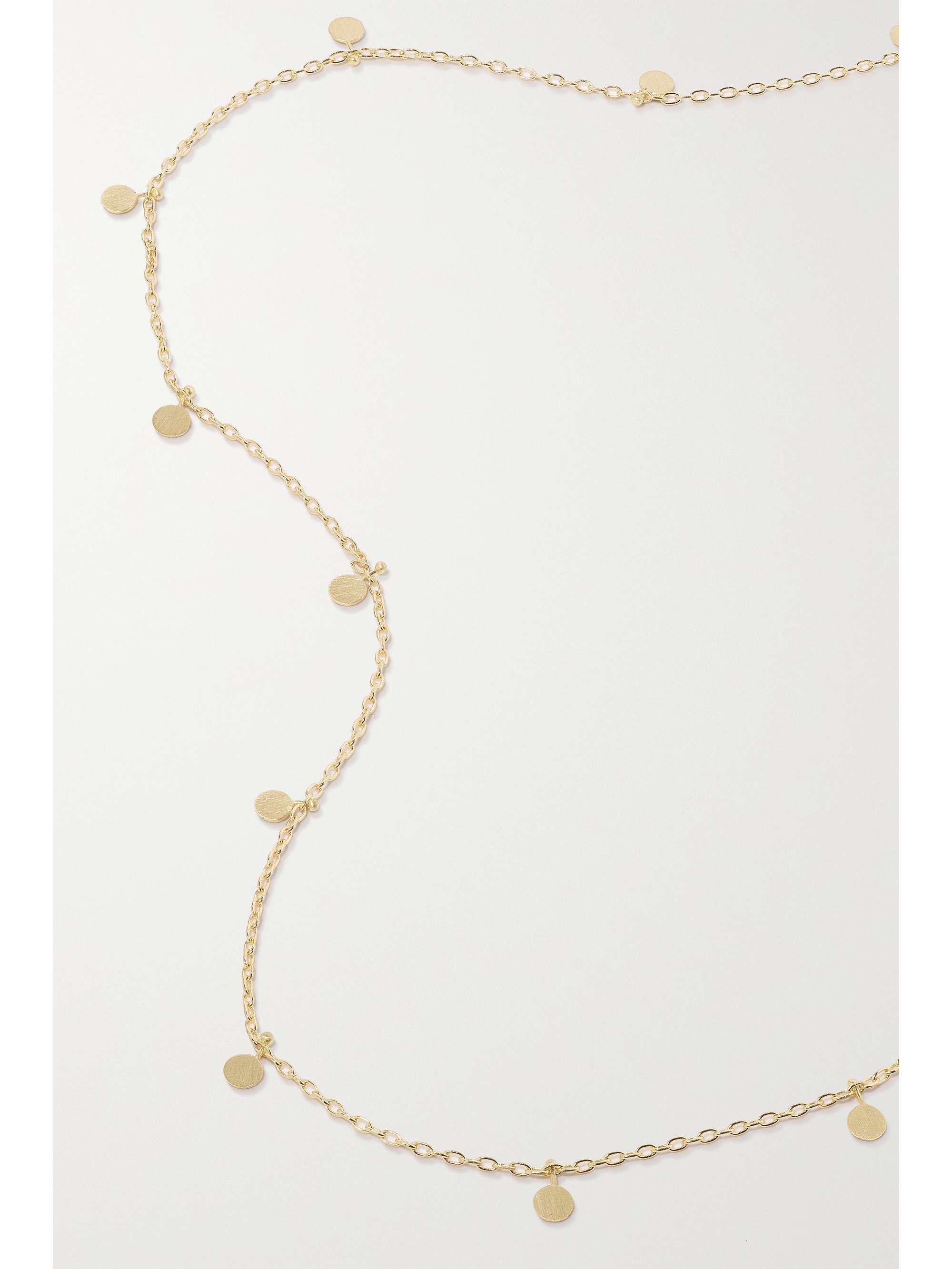 SIA TAYLOR Even Dots 18-karat gold necklace