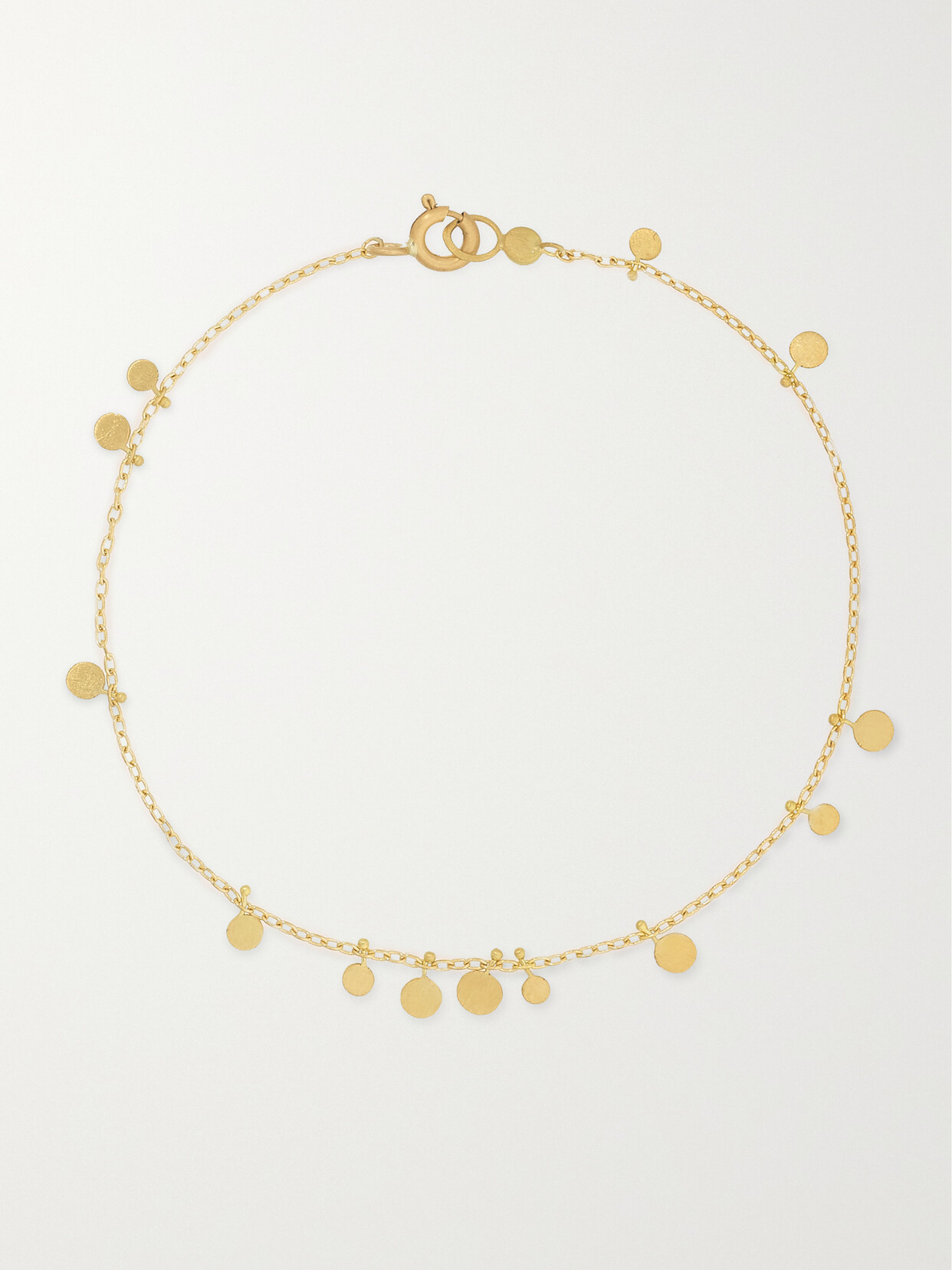 Sia Taylor - Little Random Dots 18-karat Gold Bracelet - one size