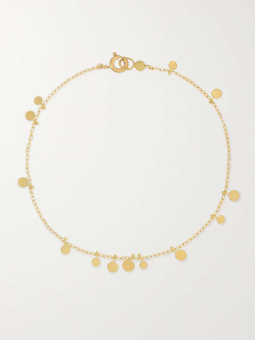 Sia Taylor Little Random Dots 18-karat Gold Bracelet