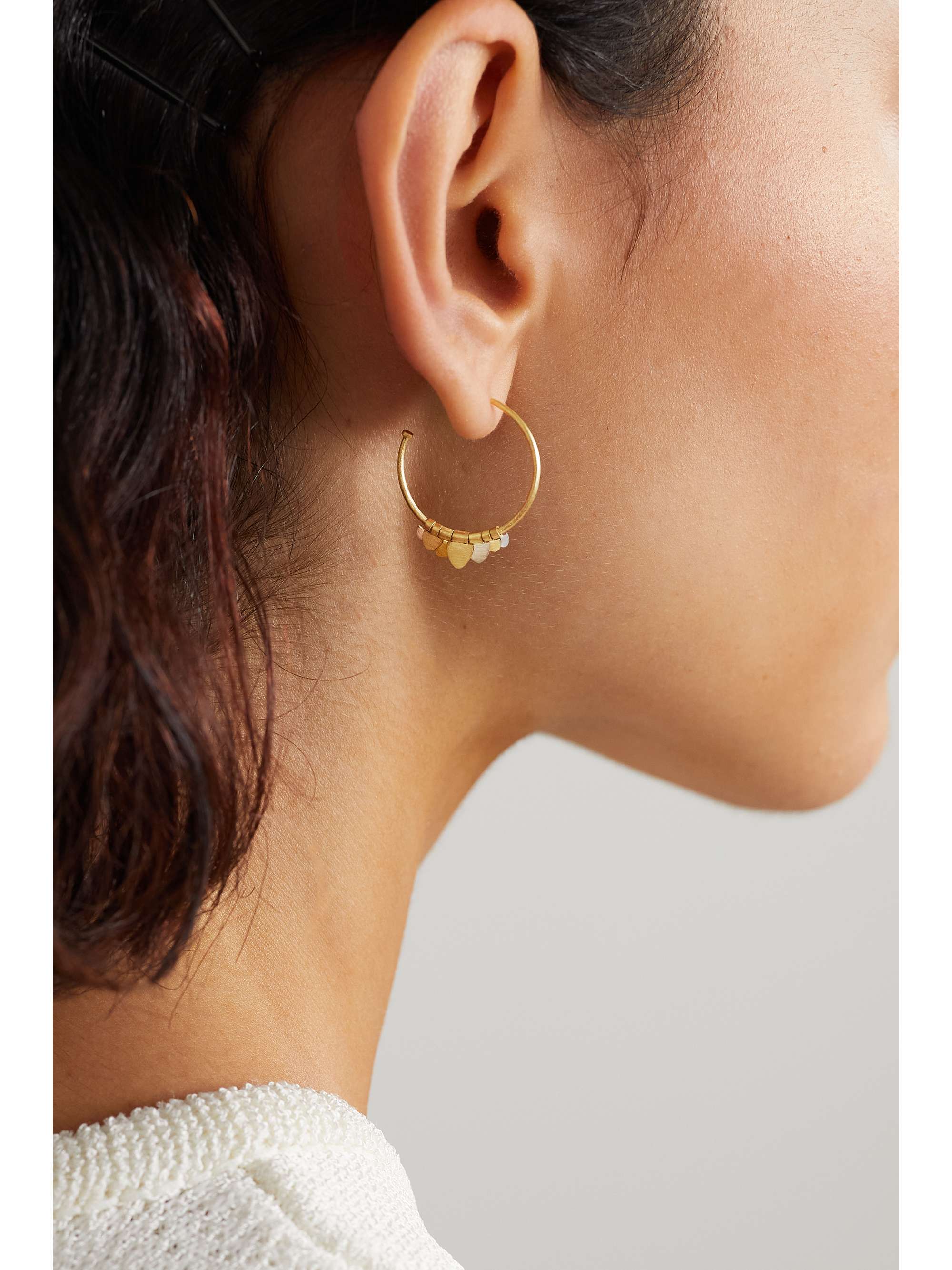 Sia Taylor 18K Rainbow Petals Earrings main image 0