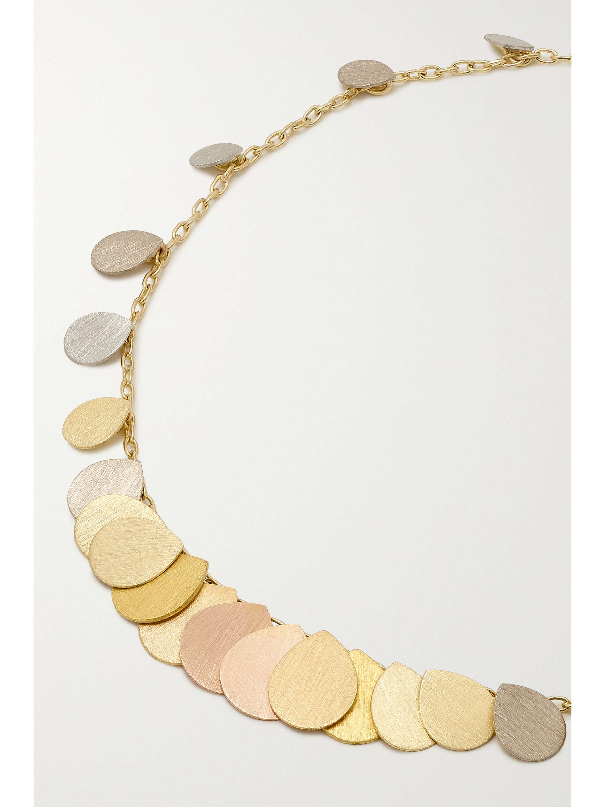 SIA TAYLOR Rainbow Hummingbird 18-karat yellow, rose, white gold and platinum bracelet