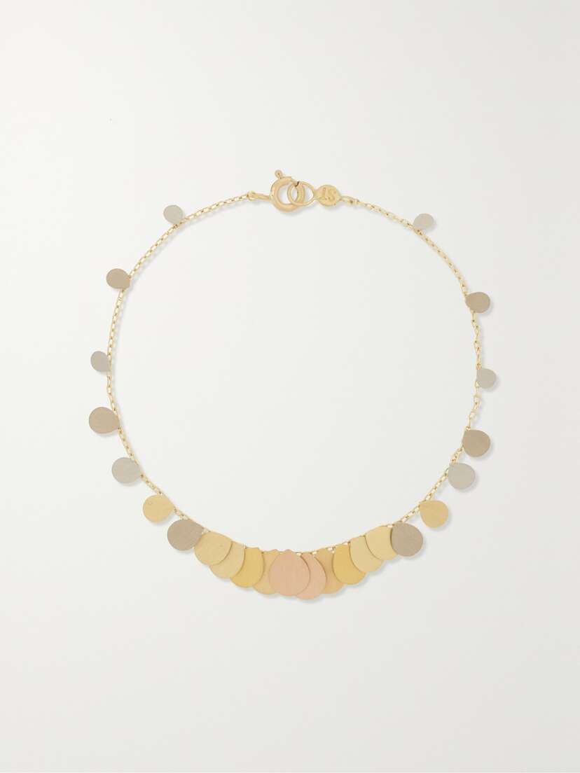 Sia Taylor Rainbow Hummingbird 18-karat Yellow, Rose, White Gold And Platinum Bracelet