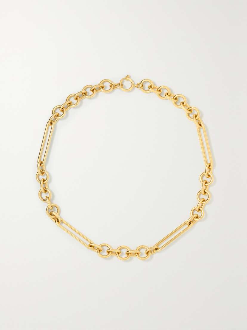 Foundrae + Net Sustain 18-karat Recycled Gold Necklace