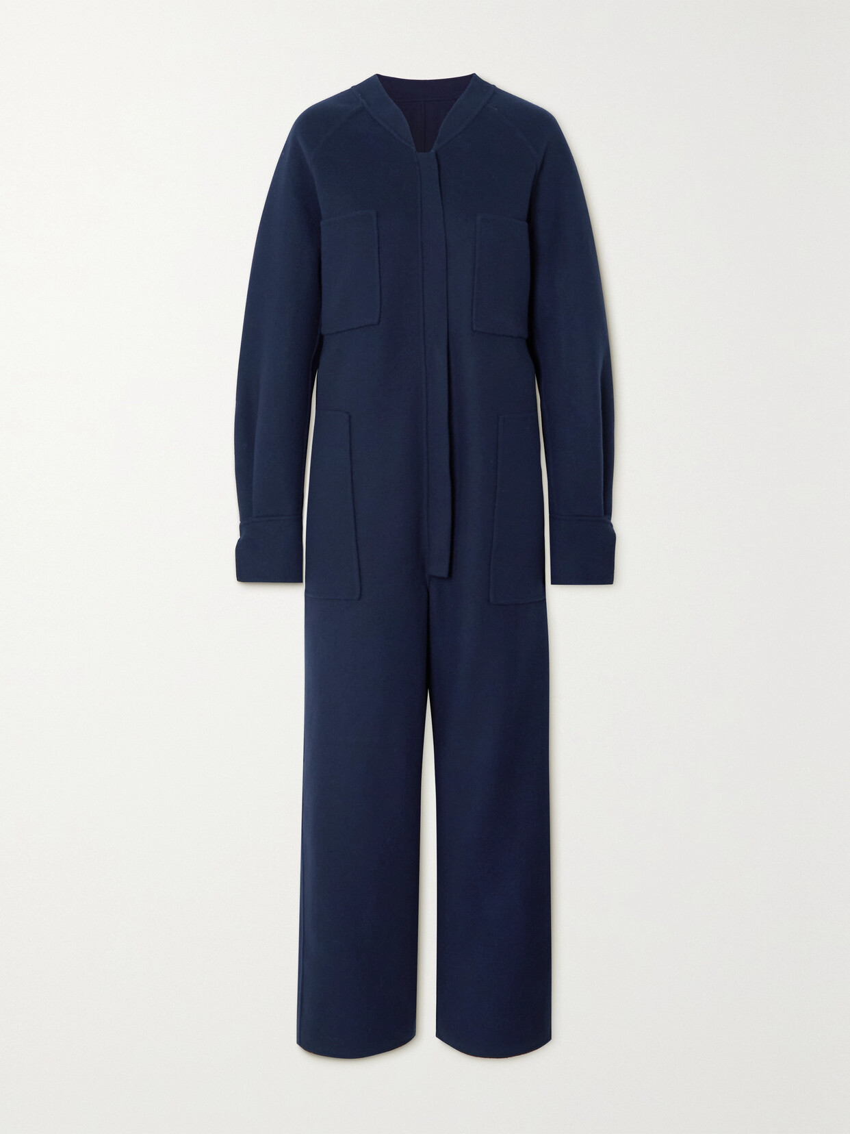Kassl Editions Felt Jumpsuit - Blue