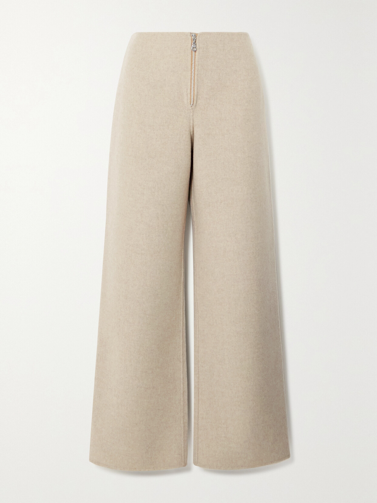 Kassl Editions - Wool Wide-leg Pants - Neutrals