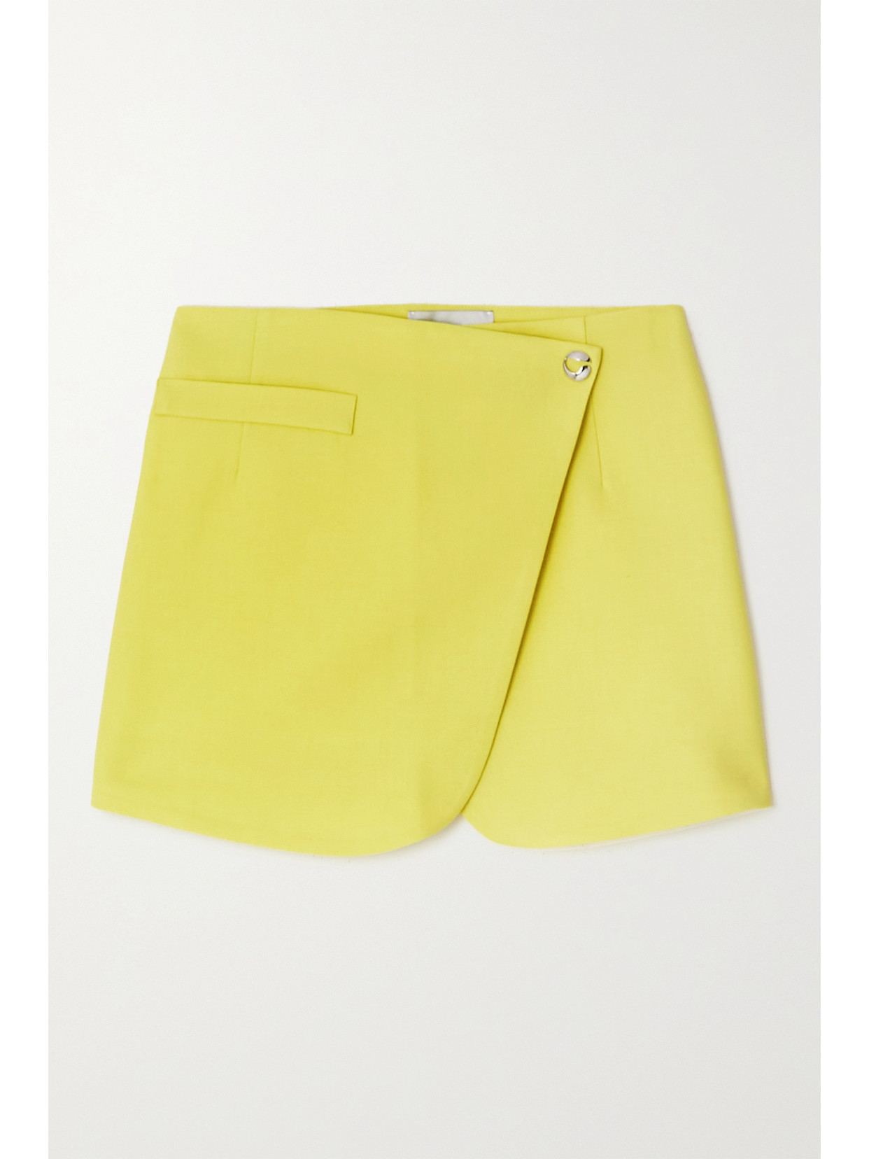 Coperni Woven Mini Wrap Skirt