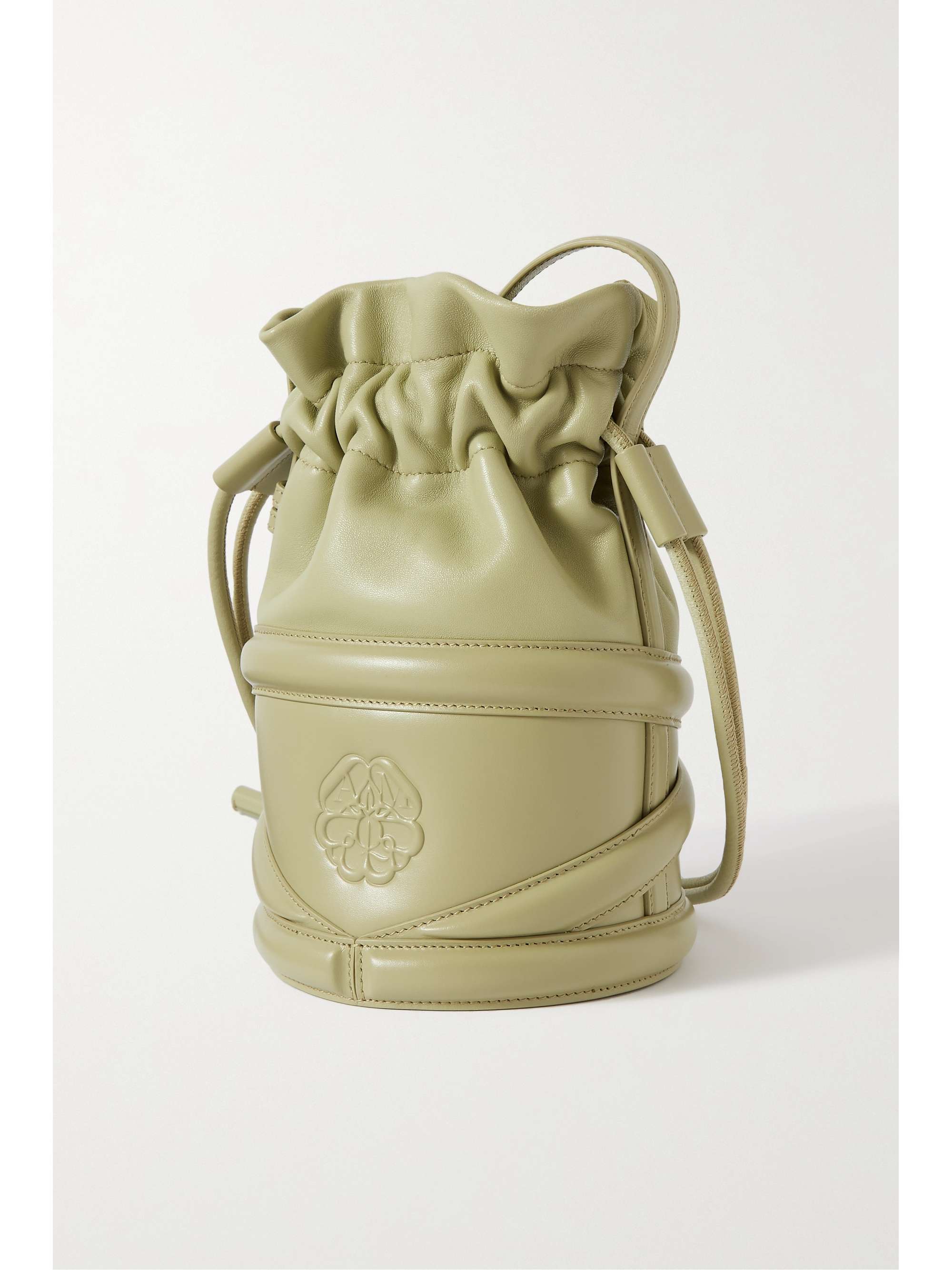 ALEXANDER MCQUEEN Soft Curve leather bucket bag
