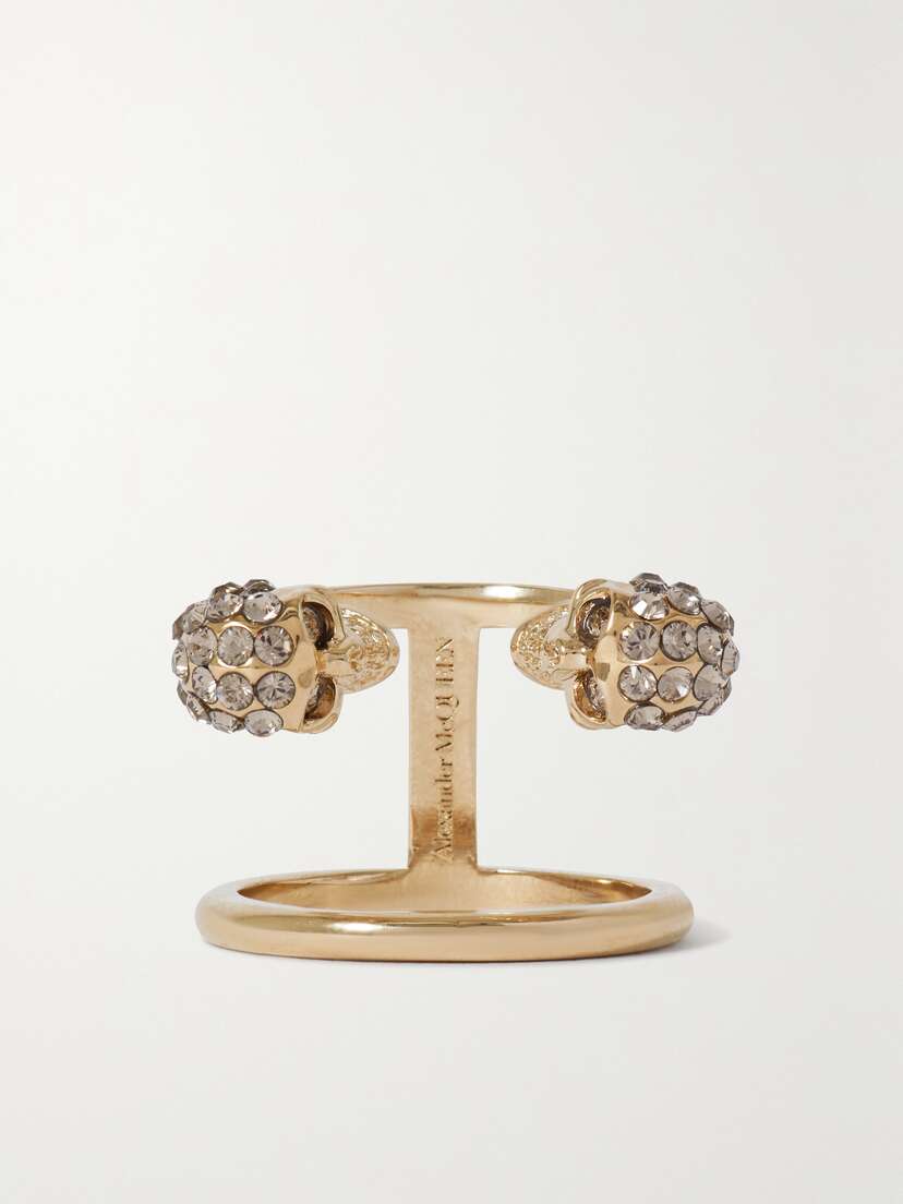 McQueen tone Crystal Ring