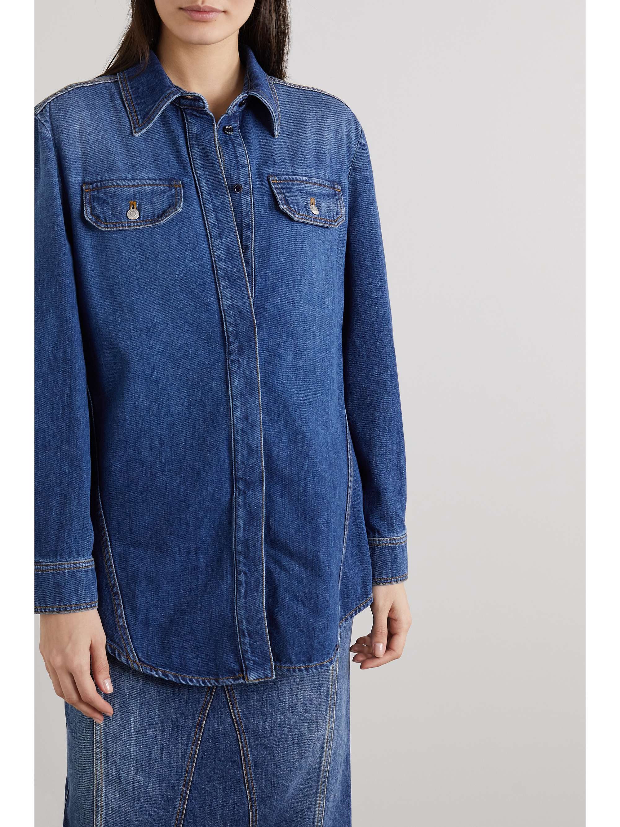 ALEXANDER MCQUEEN Denim shirt
