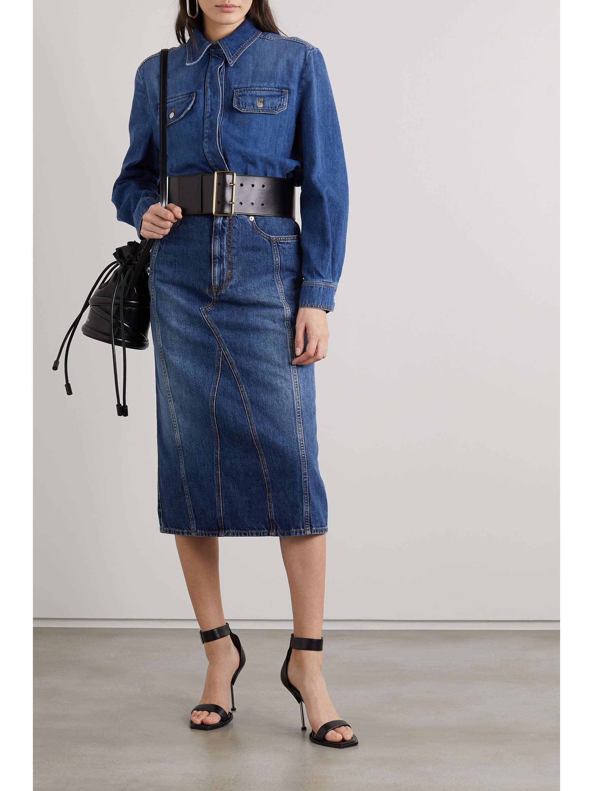 ALEXANDER MCQUEEN Denim shirt