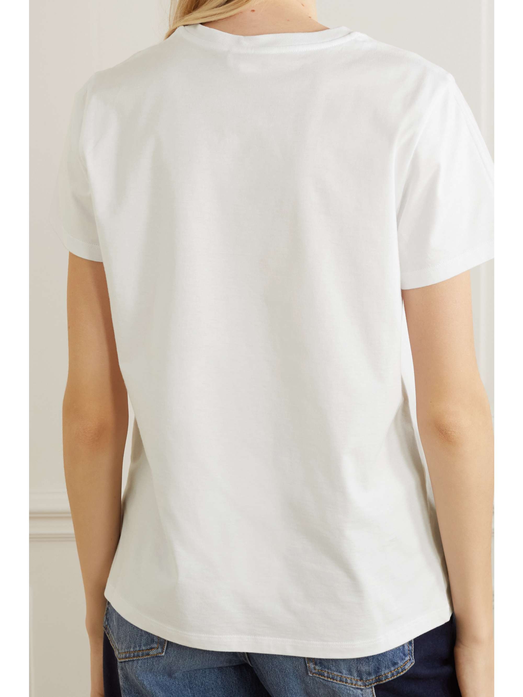 ALEXANDER MCQUEEN Printed cotton-jersey T-shirt