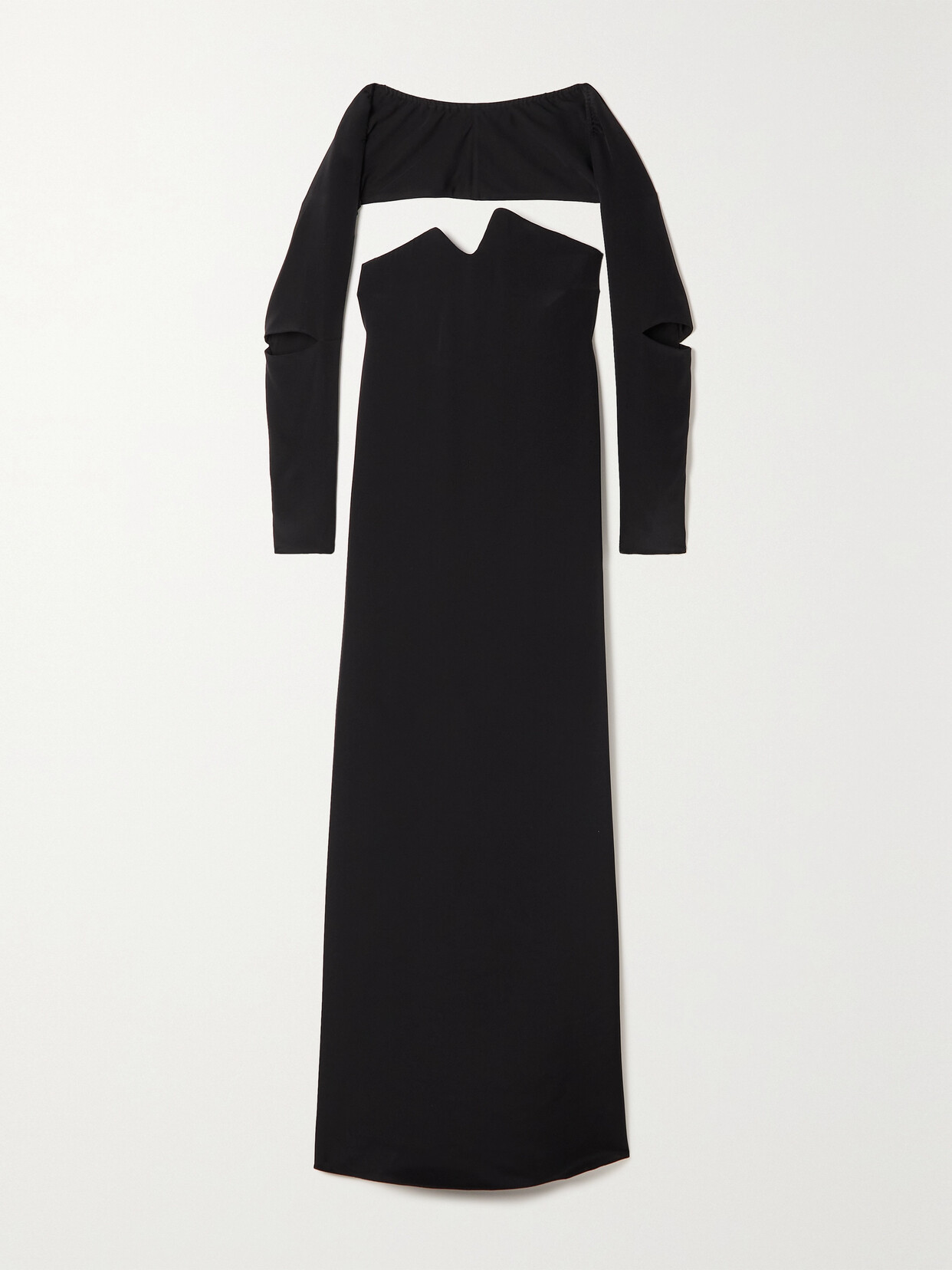 Tibi Convertible Silk Maxi Dress