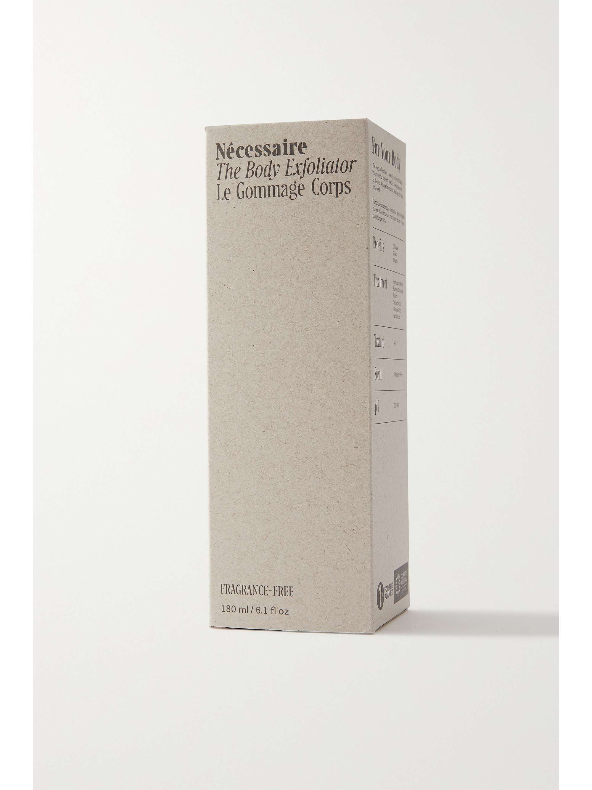 NÉCESSAIRE Le Gommage Corps sans parfum, 180 ml