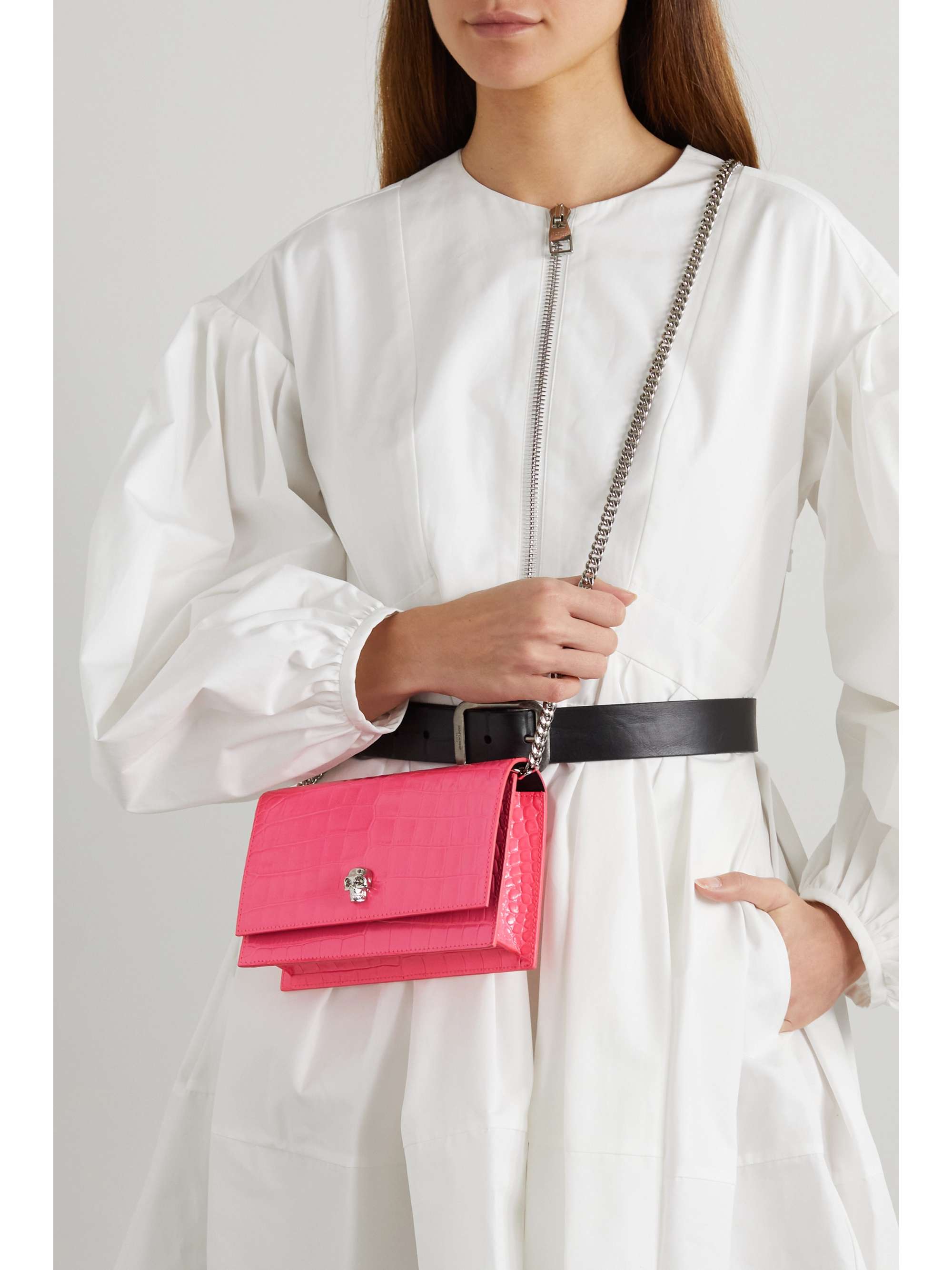 Alexander mcqueen pink bag Clearance