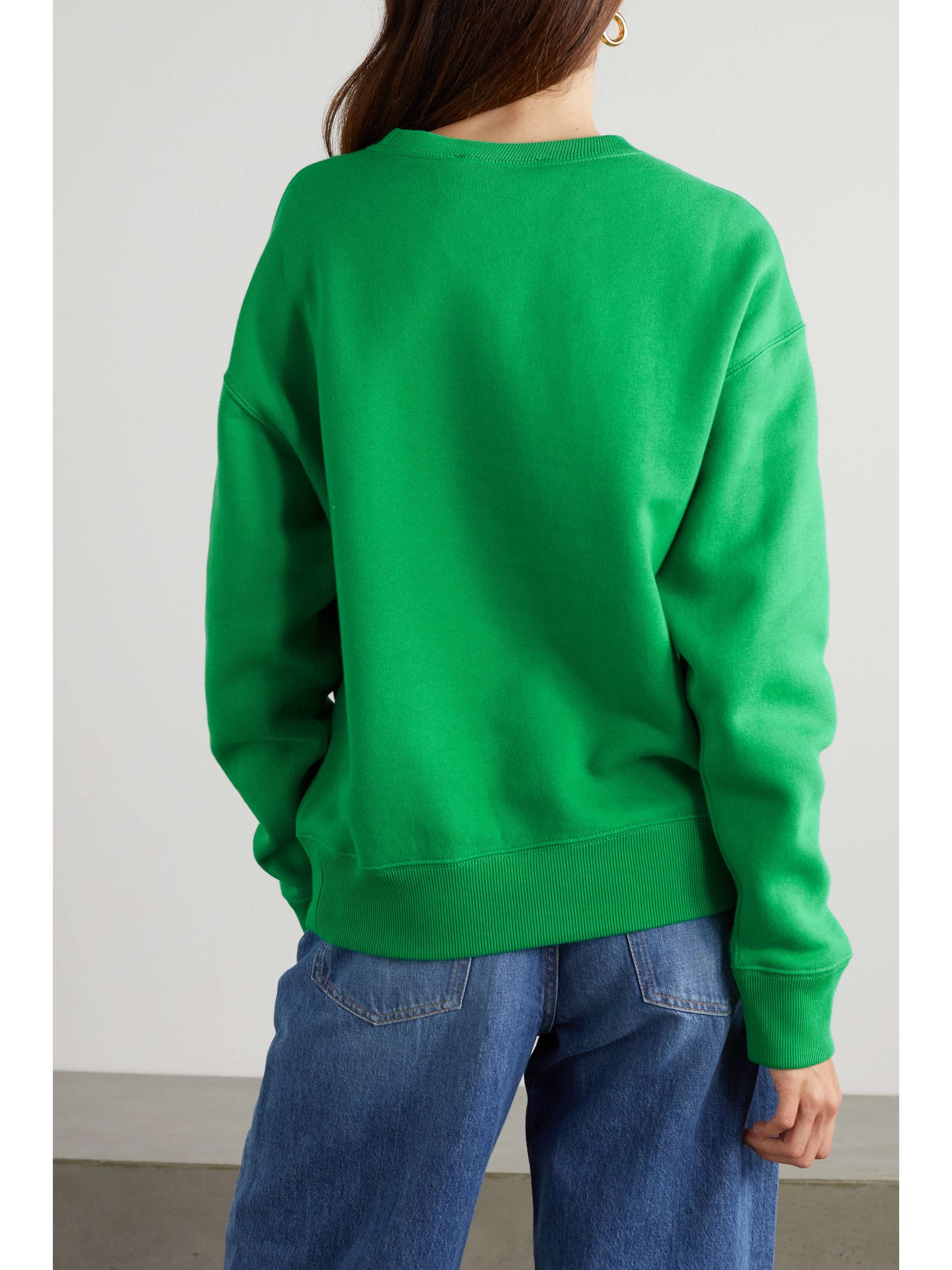 Green Printed cottonblend jersey sweatshirt POLO RALPH LAUREN NET