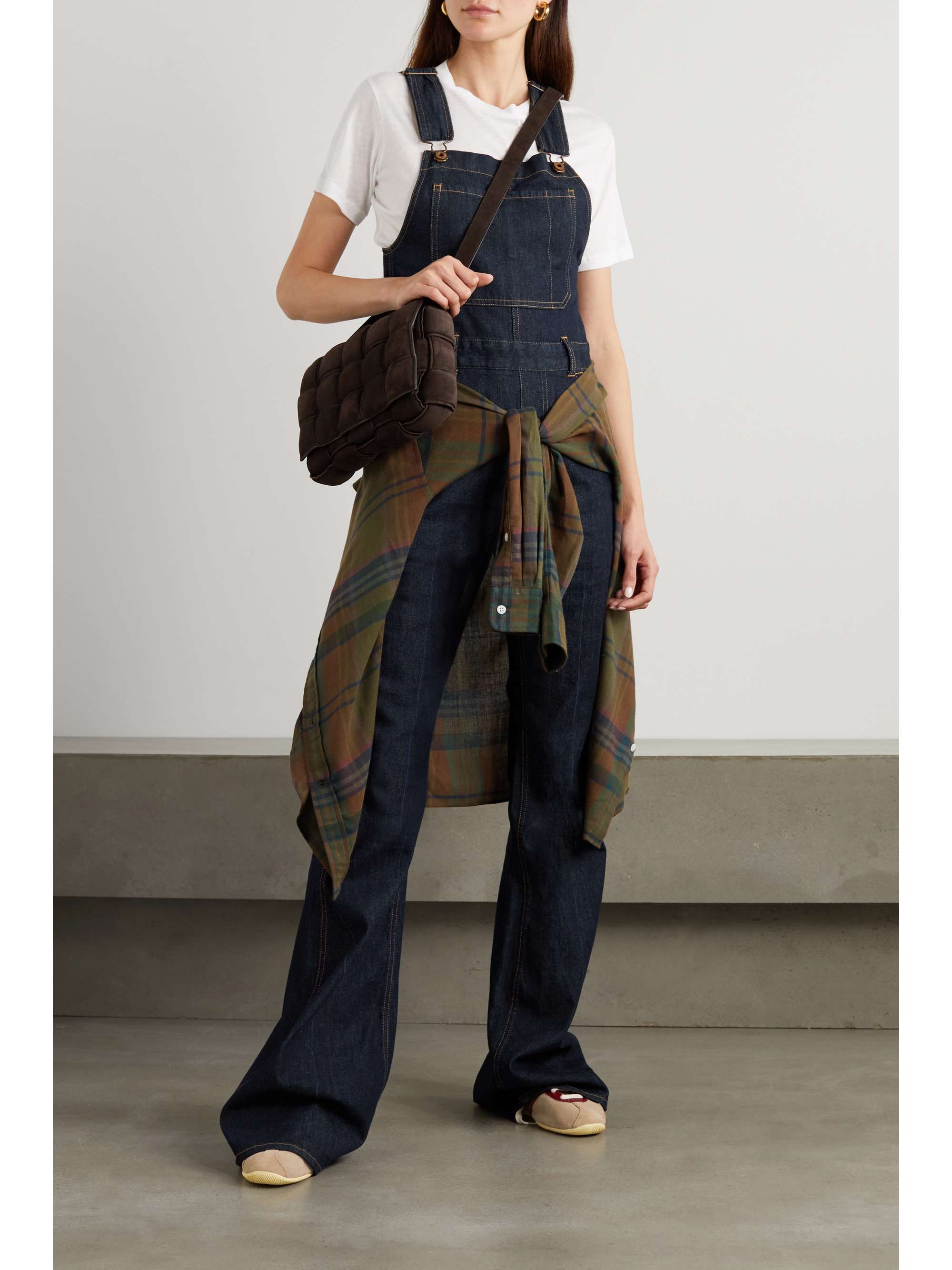POLO RALPH LAUREN Stretchdenim overalls NETAPORTER