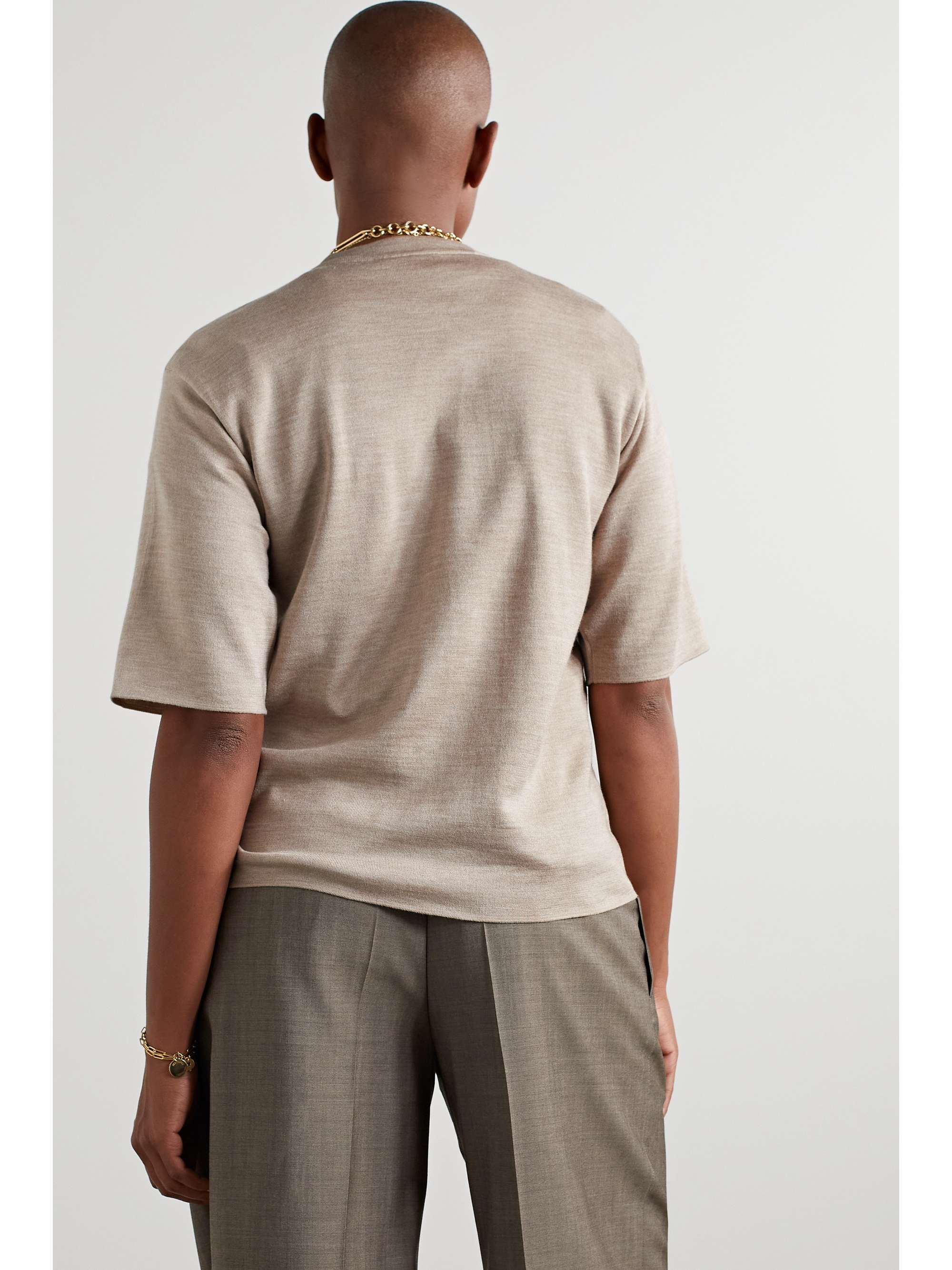 THE ROW Silas knitted T-shirt