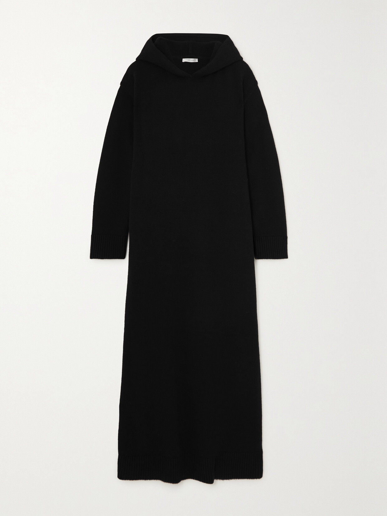 The Row - Ieva Hooded Cashmere Maxi Dress - Black