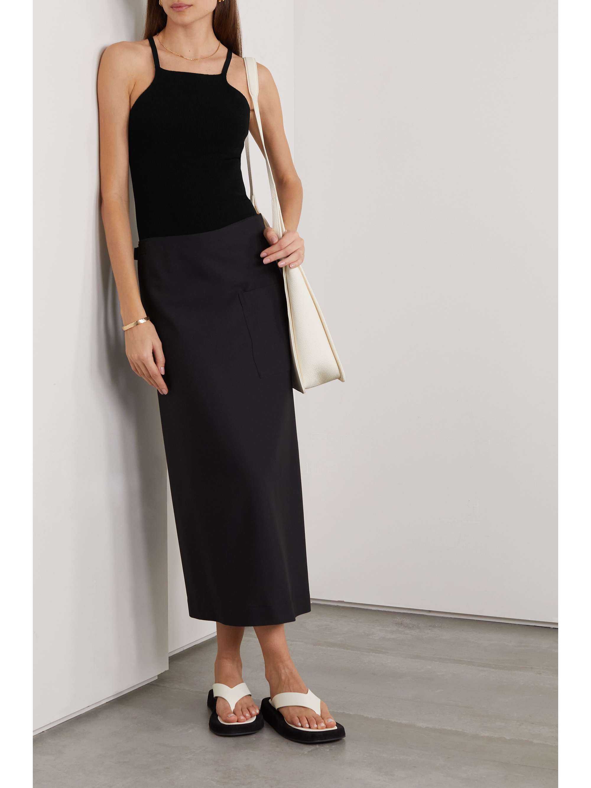 THE ROW Ladas ribbed-knit tank