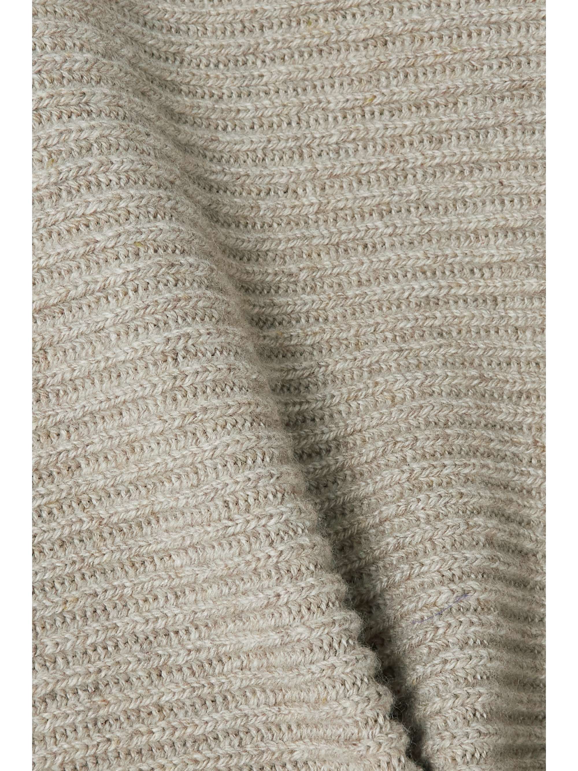 THE ROW Romie ribbed cashmere cape
