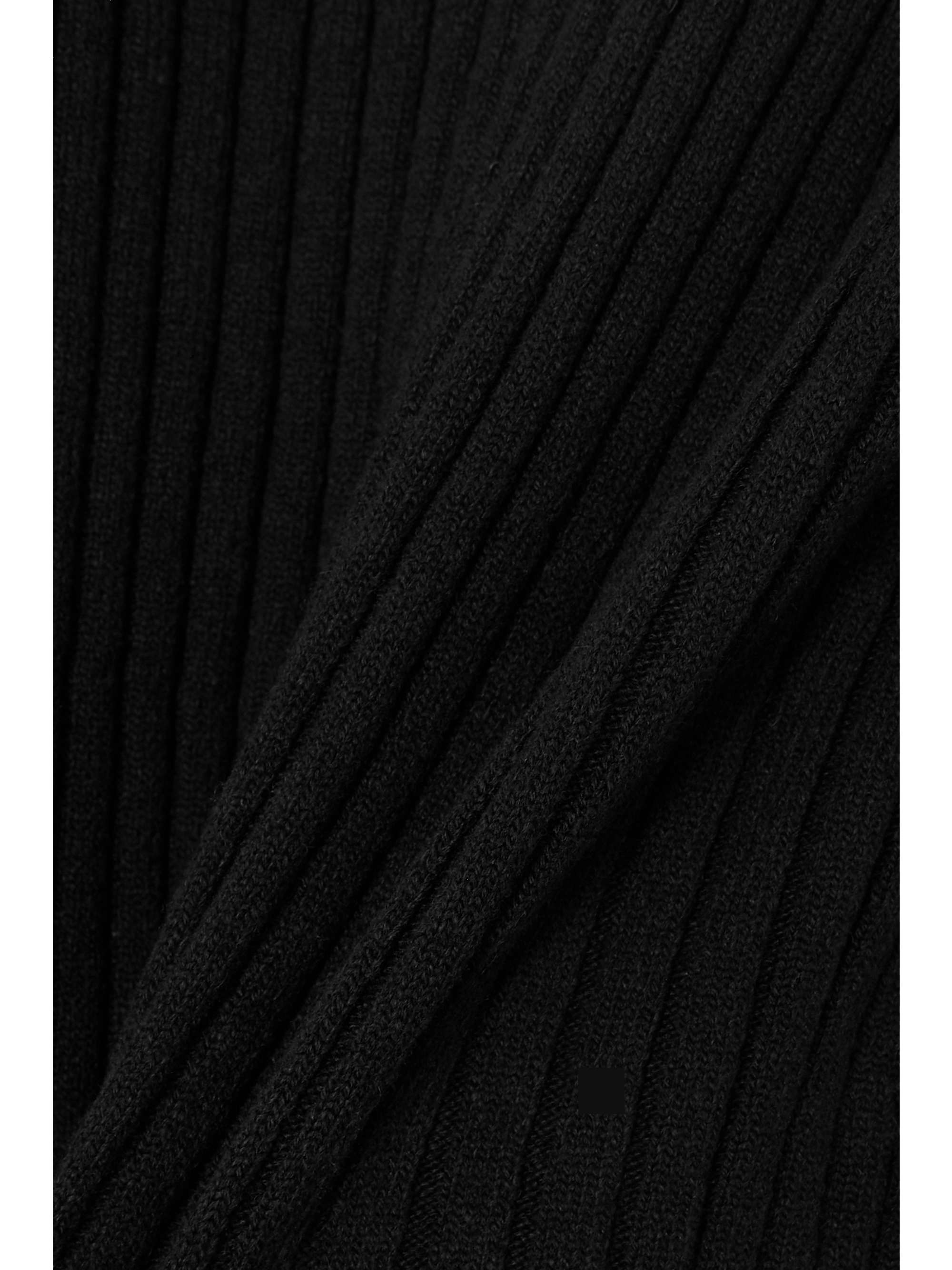 THE ROW Ribbed cashmere turtleneck sweater