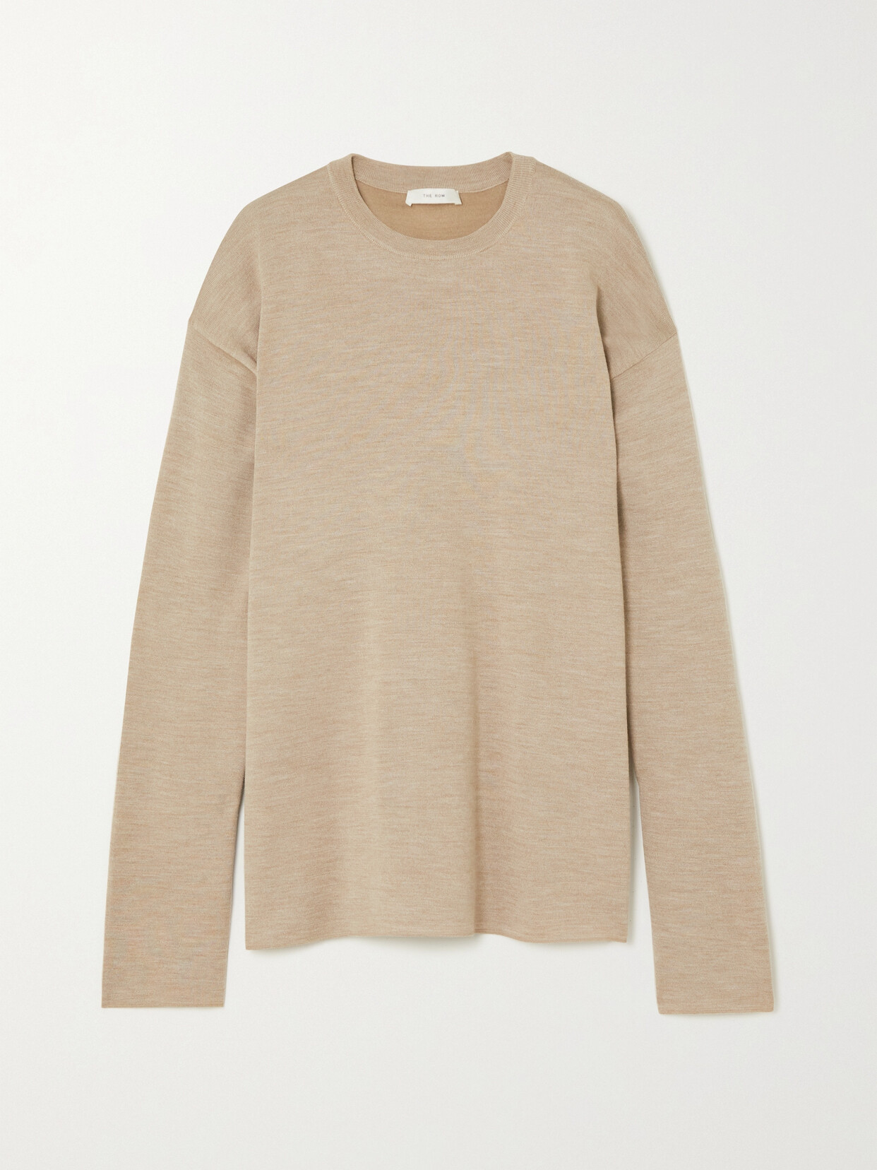 Shop The Row Naso Mélange Knitted Top In Neutrals