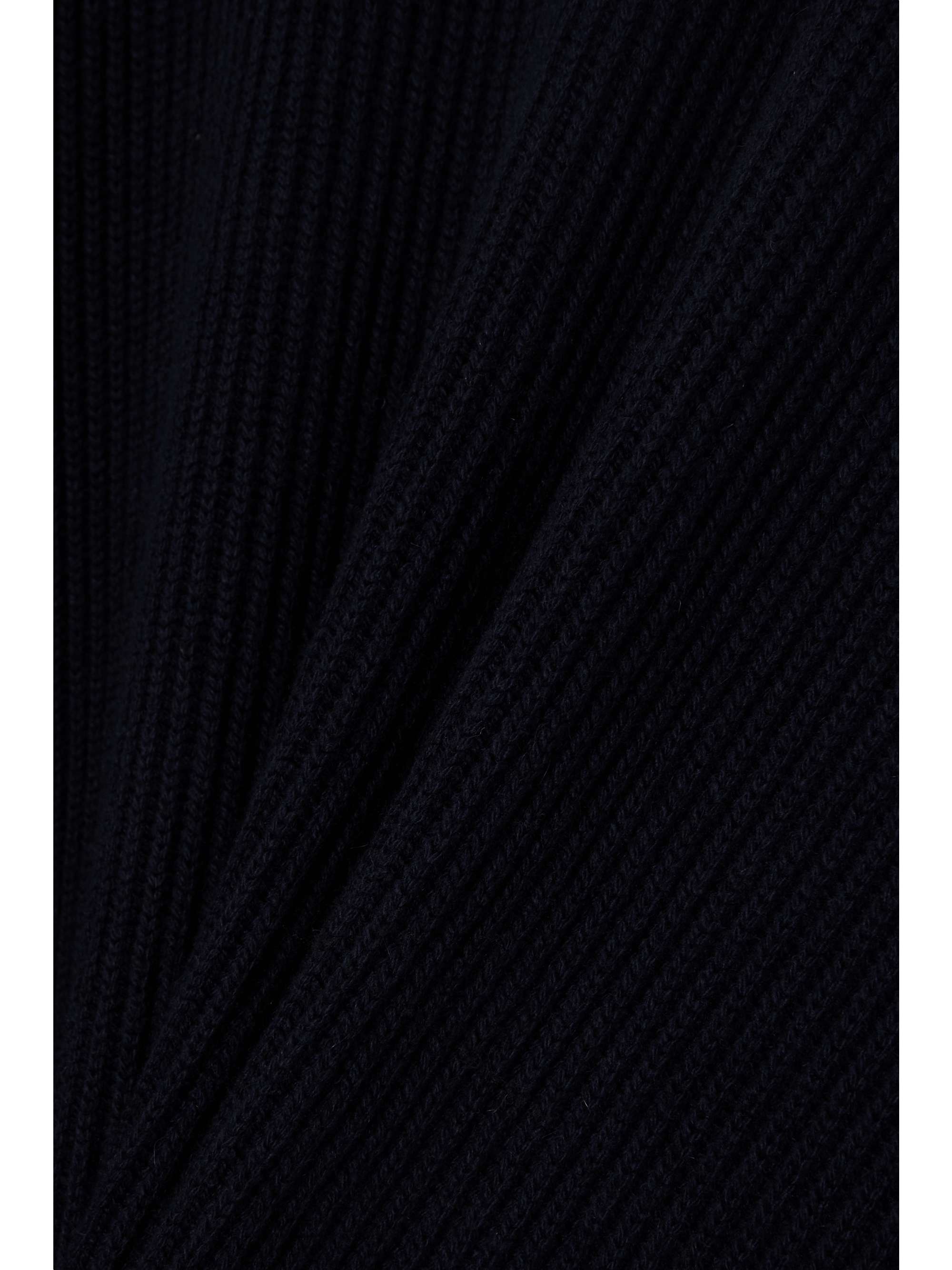 THE ROW Roman ribbed cashmere poncho
