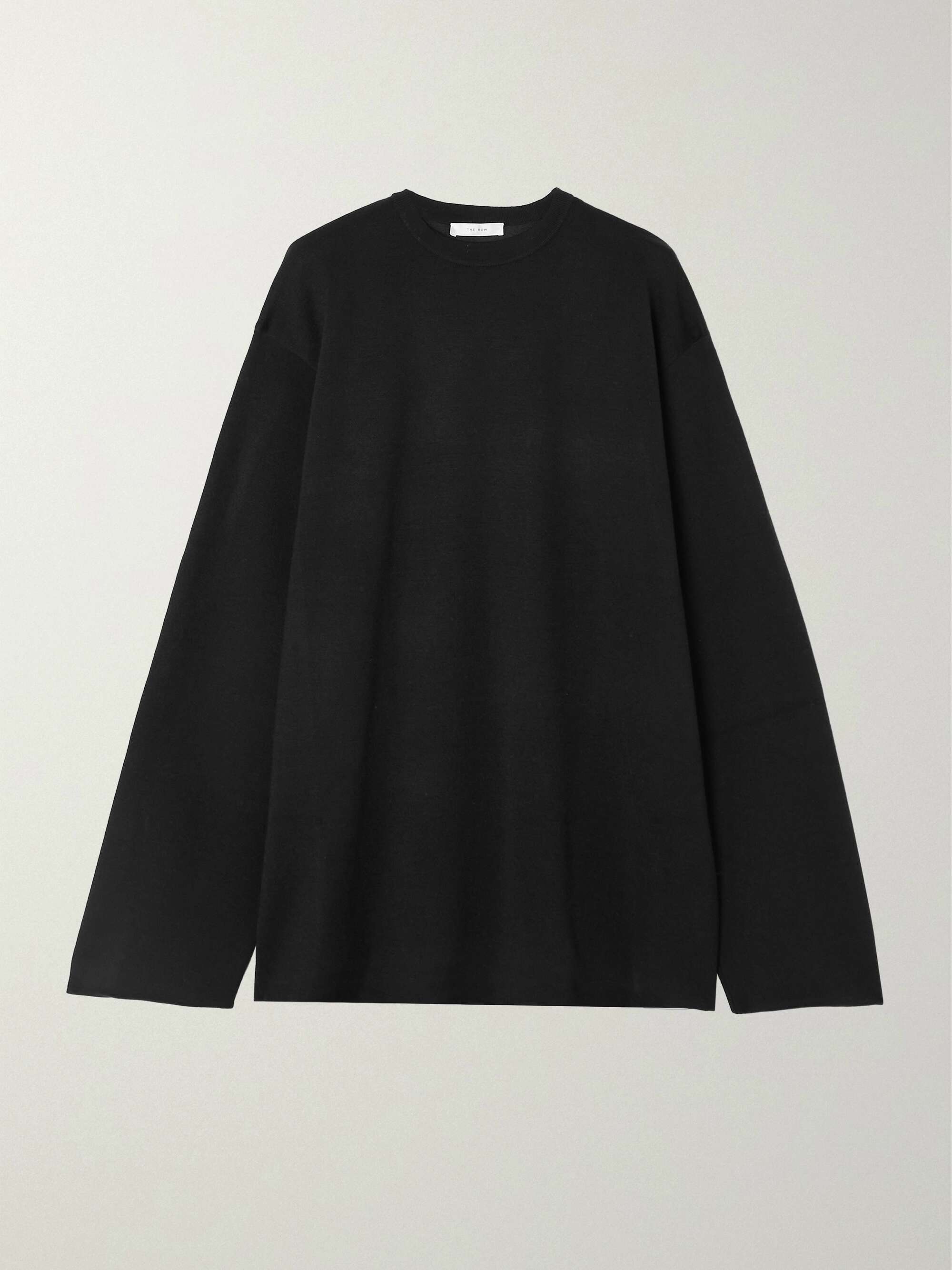 THE ROW Bija ribbed cashmere flared pants | NET-A-PORTER