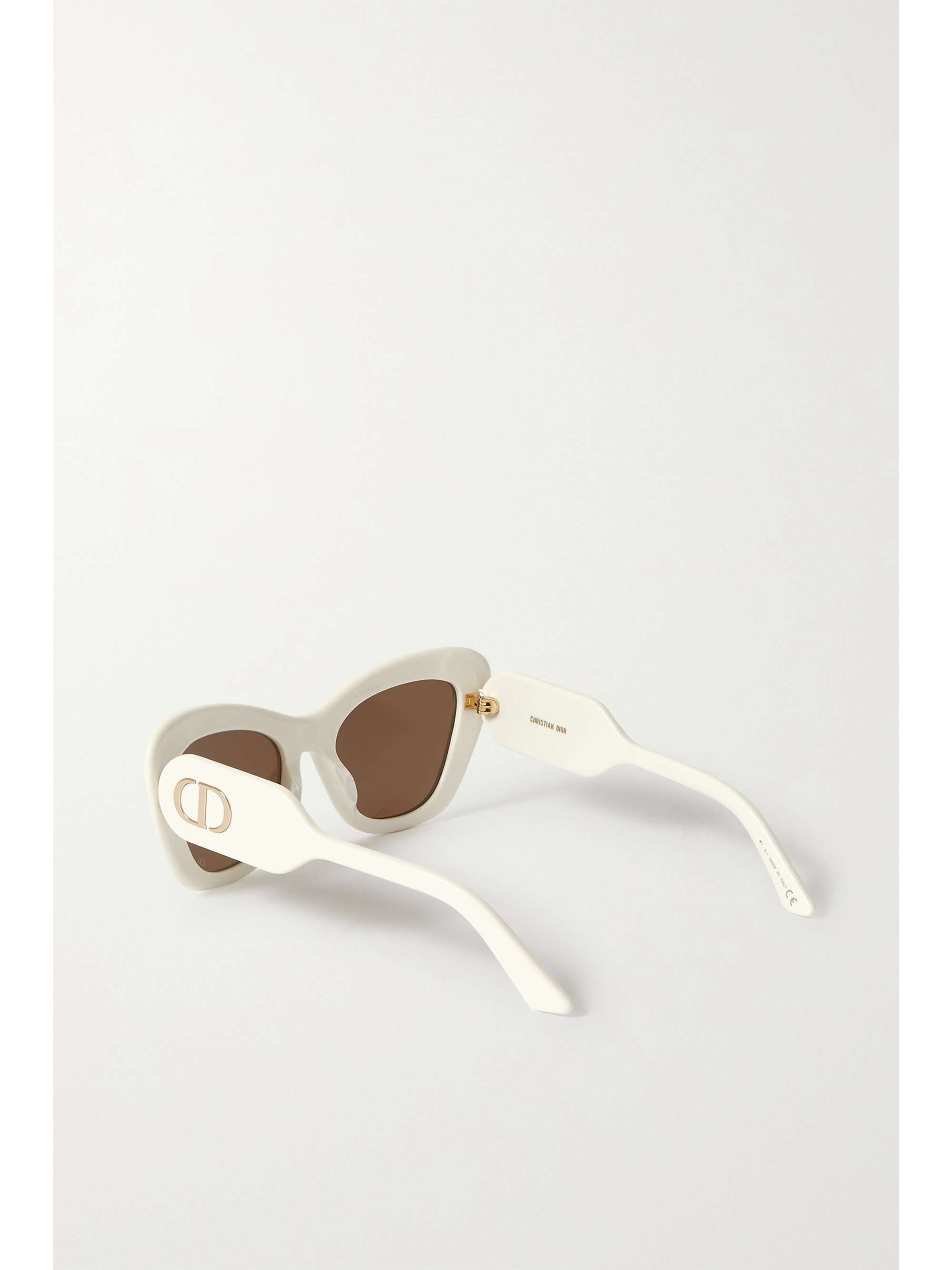 DIOR EYEWEAR DiorBobby B1U cat-eye acetate and gold-tone sunglasses