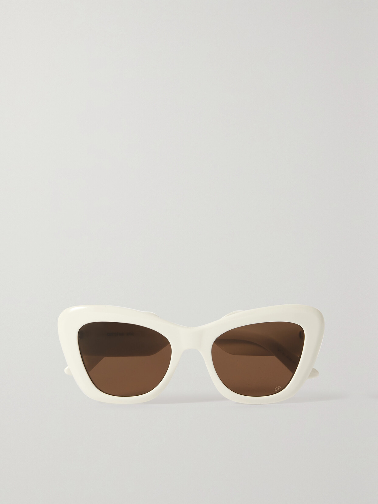 DIOR Eyewear - Diorbobby B1u Cat-eye Acetate And Gold-tone Sunglasses - White