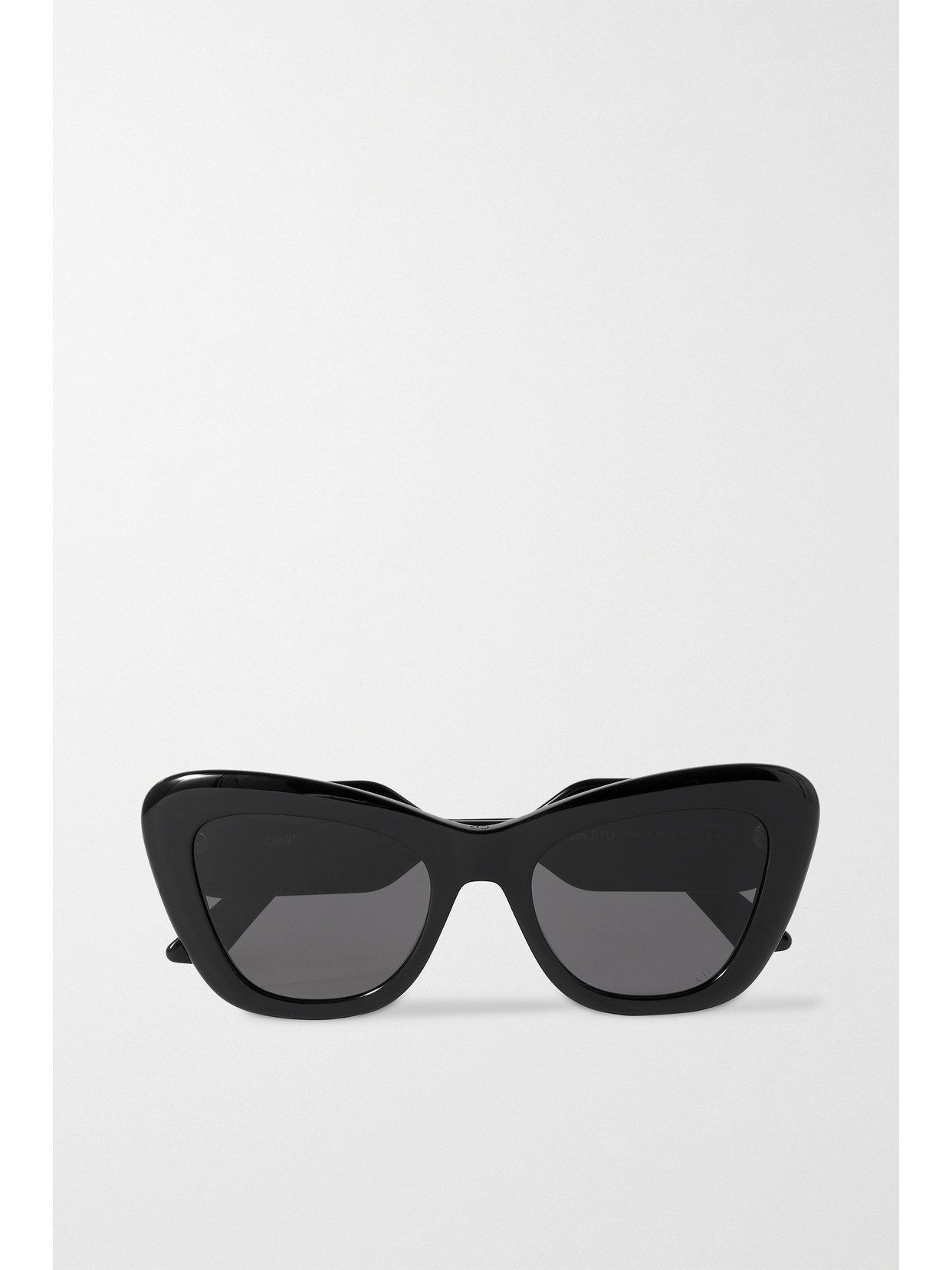 DIOR Eyewear - Diorbobby B1u Cat-eye Acetate And Gold-tone Sunglasses - Black