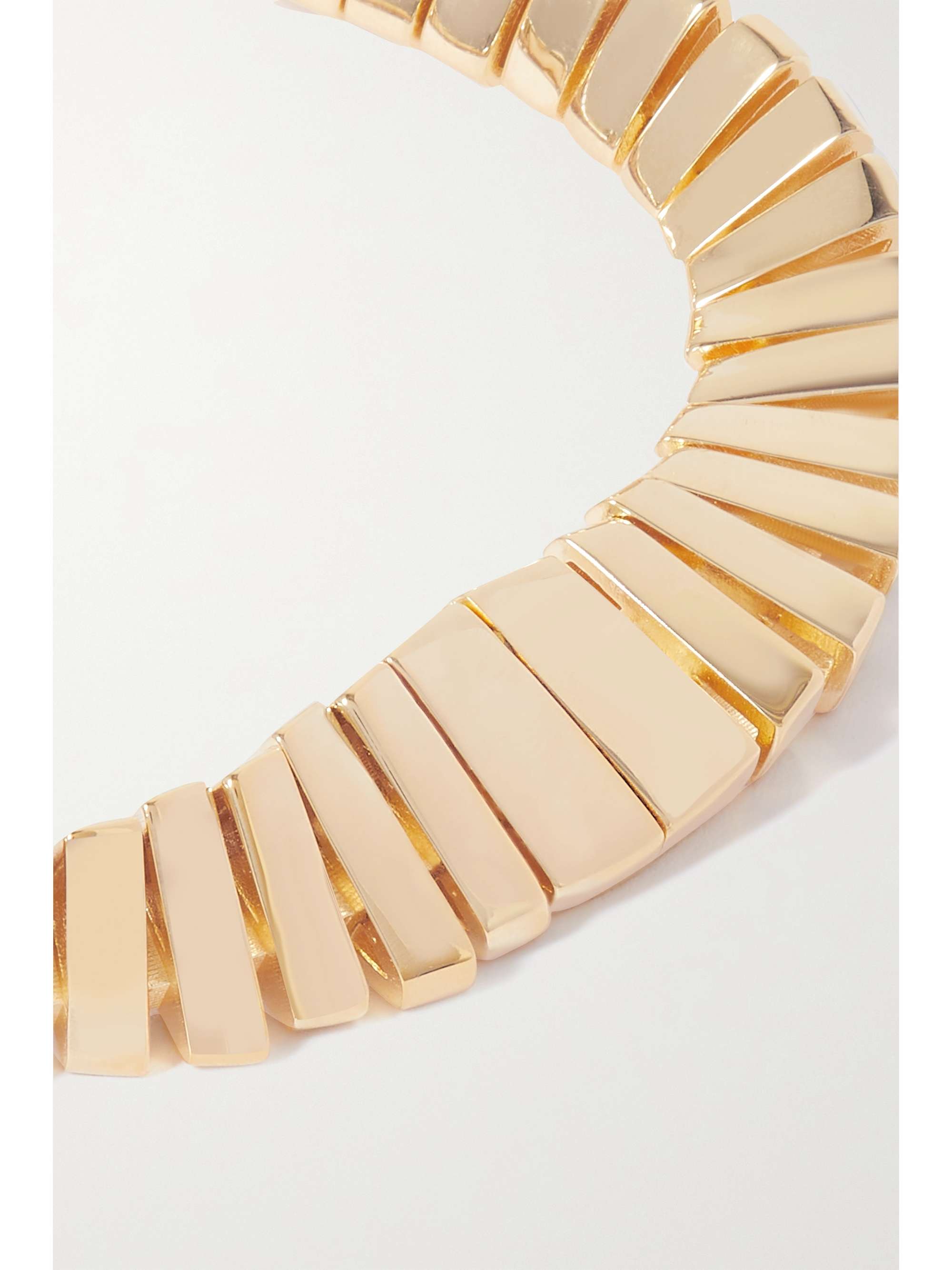 BOTTEGA VENETA Twist gold-plated bracelet