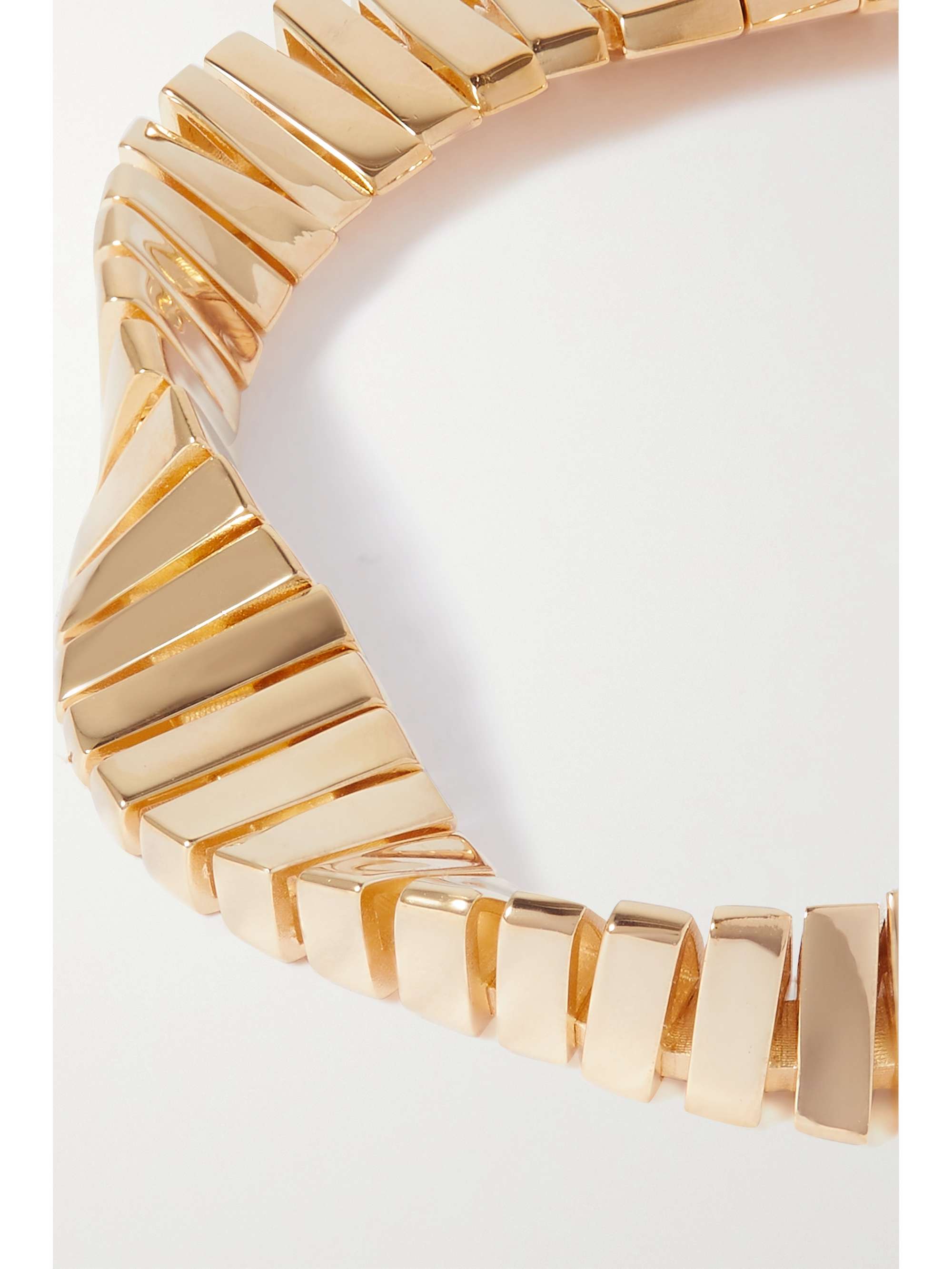 BOTTEGA VENETA Twist gold-plated bracelet