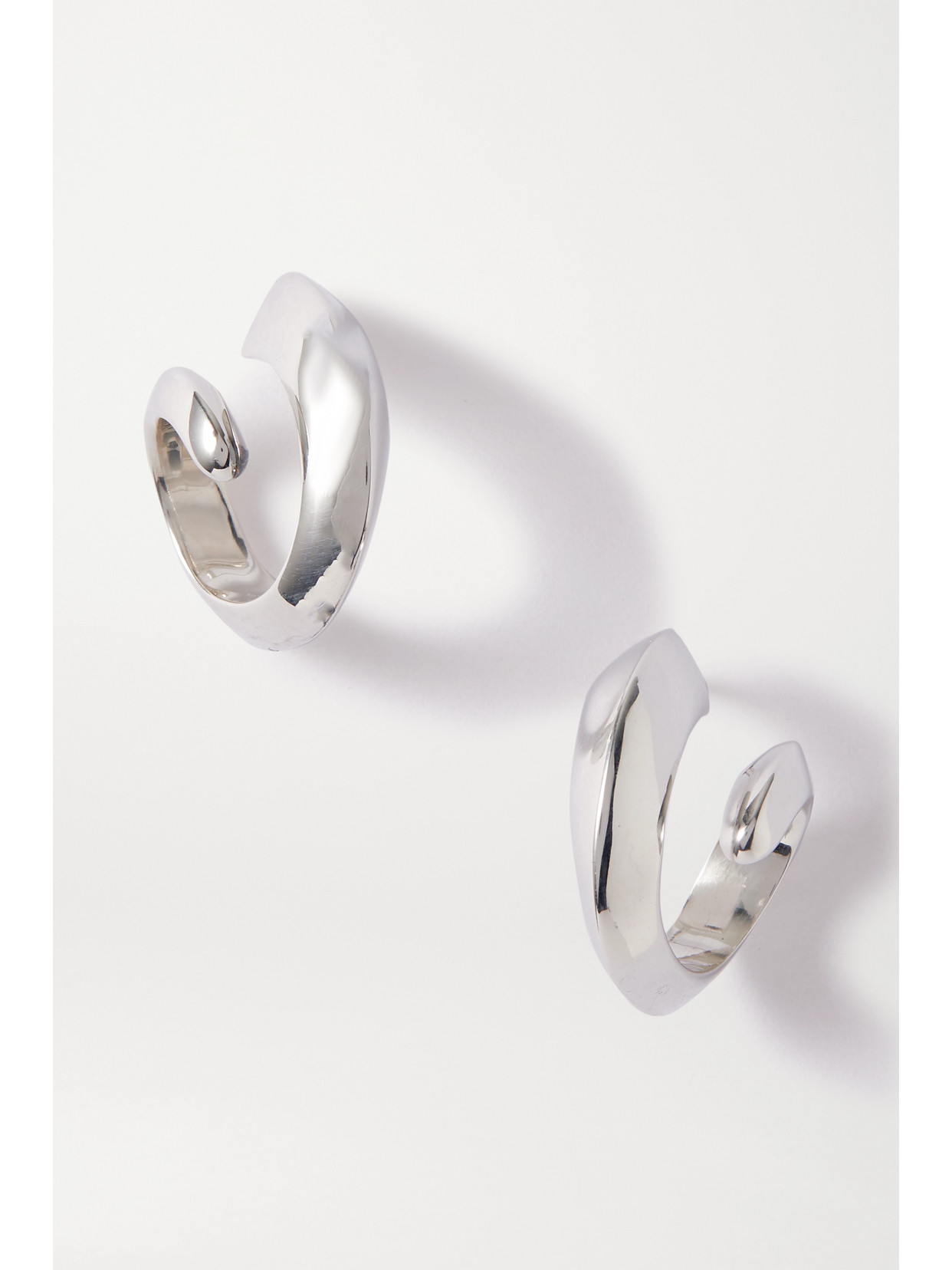 Bottega Veneta - Silver Hoop...