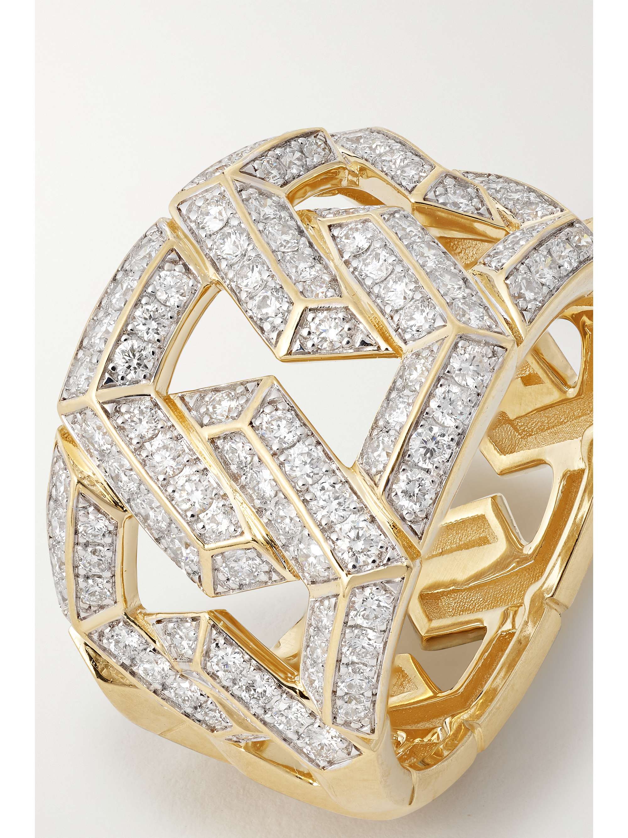 DAVID YURMAN Carlyle 18-karat gold diamond ring