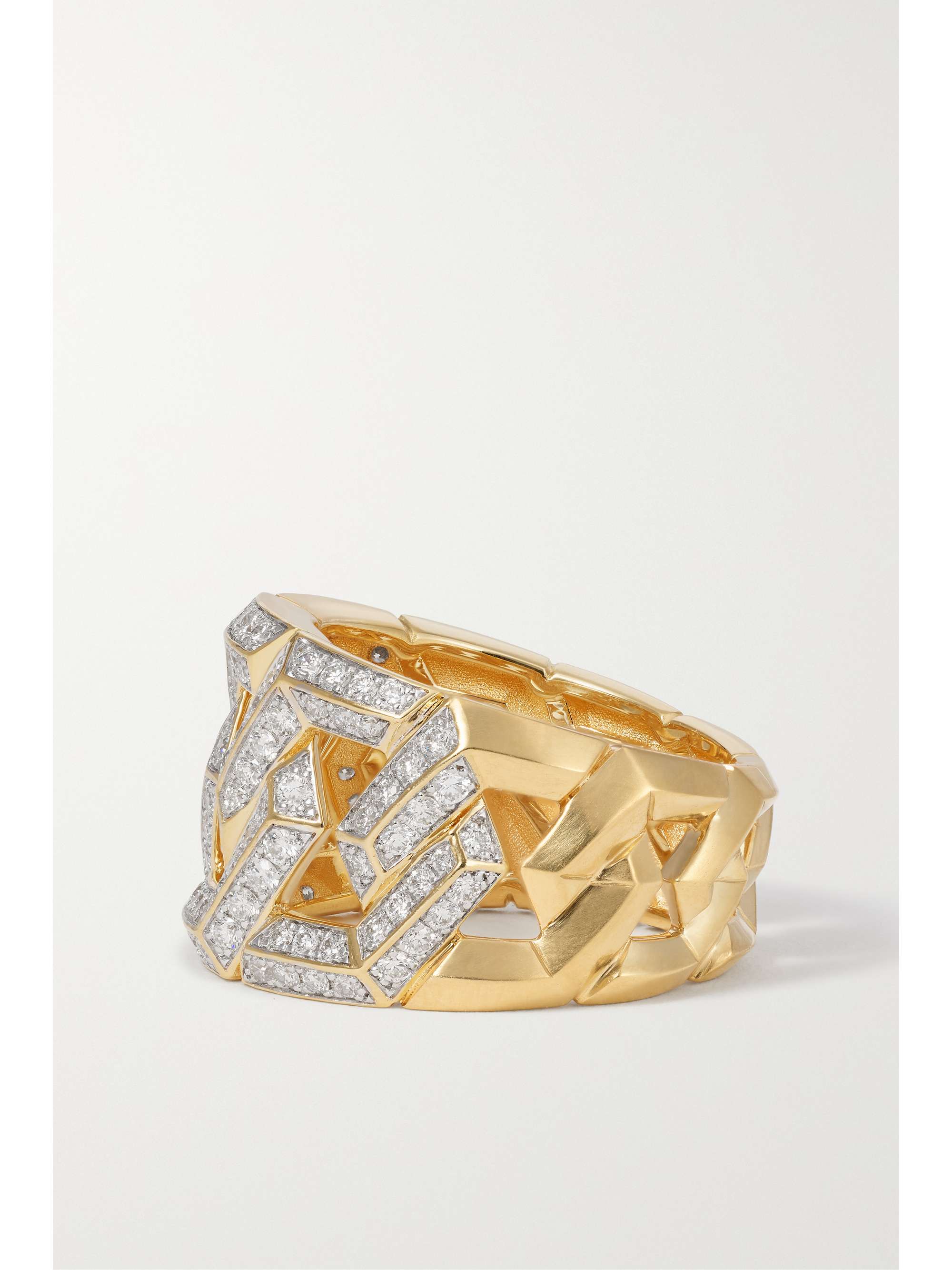 DAVID YURMAN Carlyle 18-karat gold diamond ring