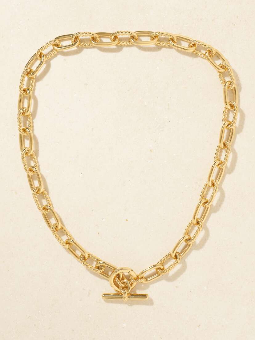 David Yurman Madison 18-karat Gold Necklace