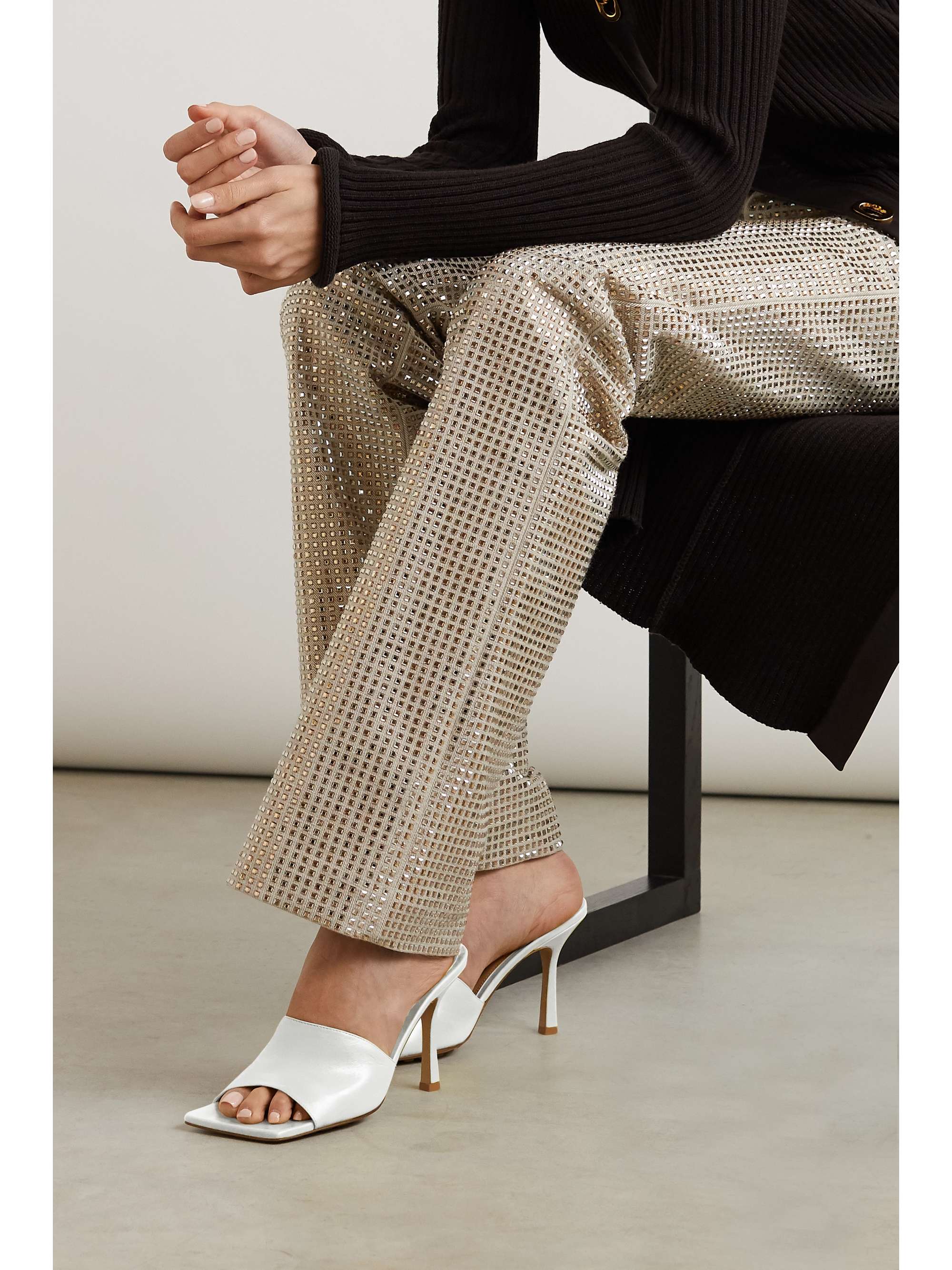 BOTTEGA VENETA Leather mules