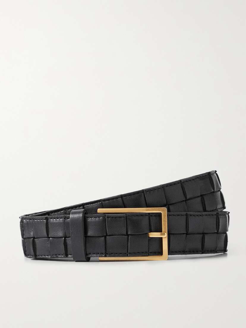 Bottega Veneta Intrecciato Leather Belt