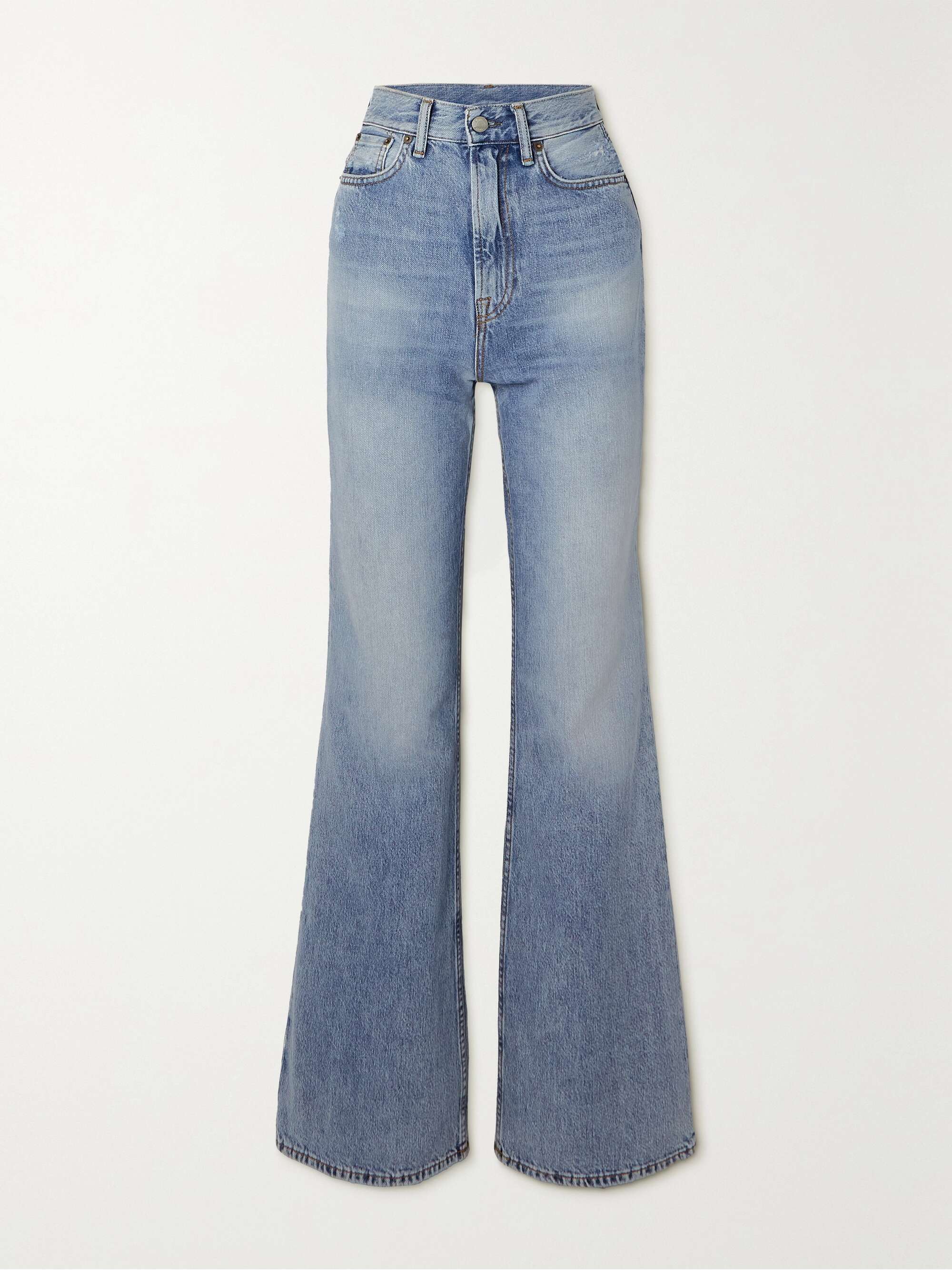 ACNE STUDIOS Mid-rise bootcut jeans | NET-A-PORTER