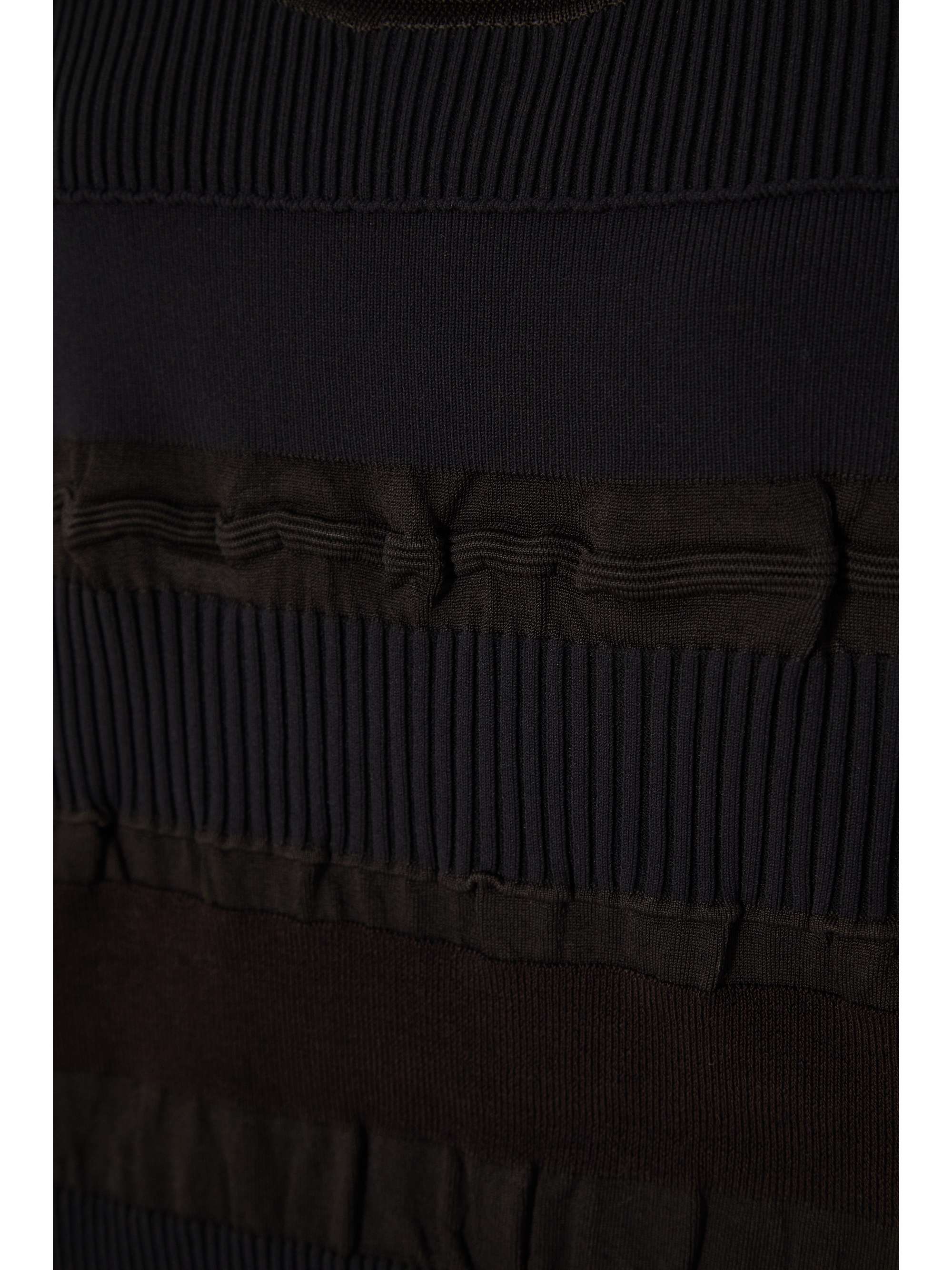 ACNE STUDIOS 双色罗纹弹力平纹布毛衣