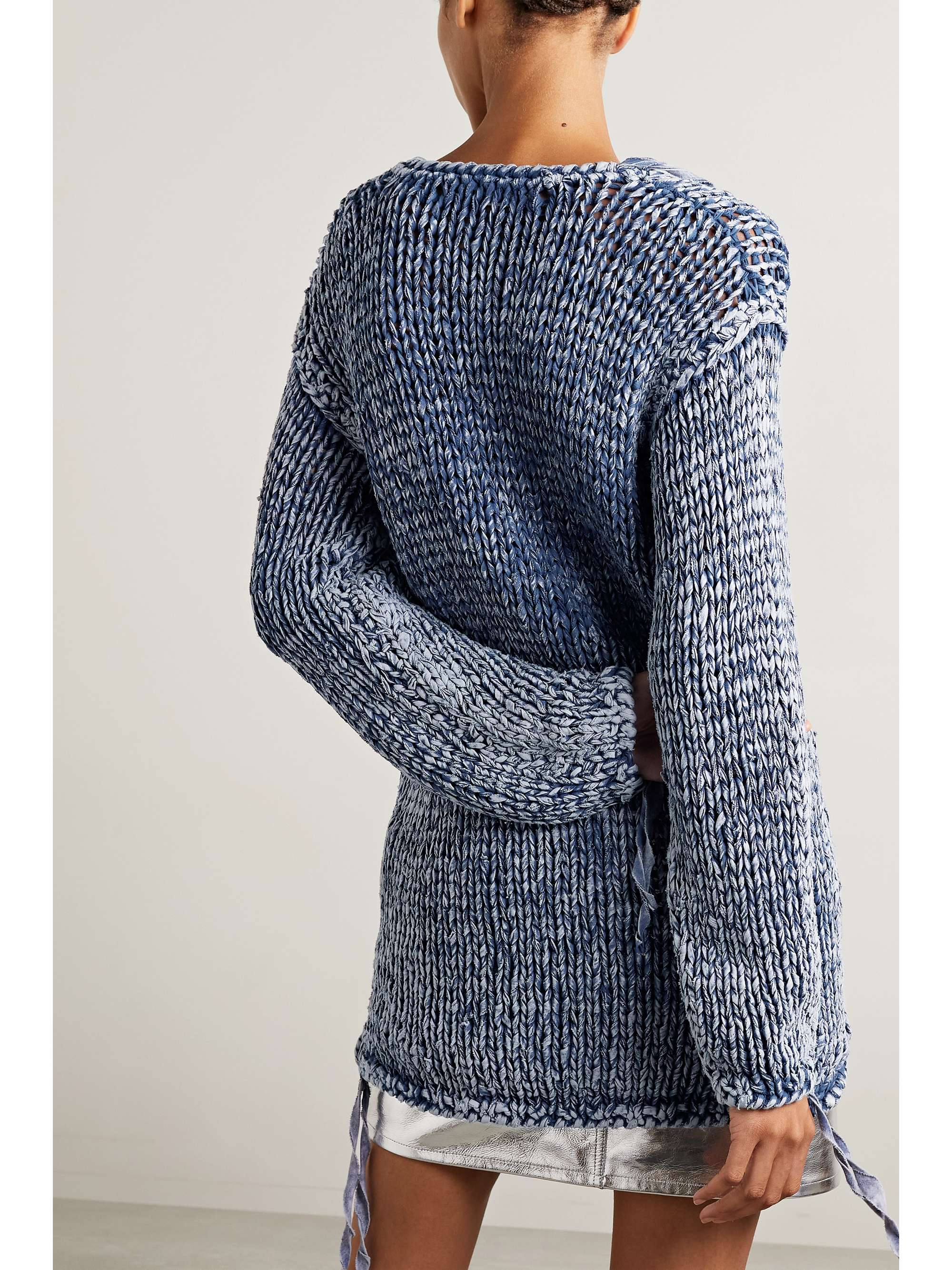 ACNE STUDIOS Acid-wash cotton sweater
